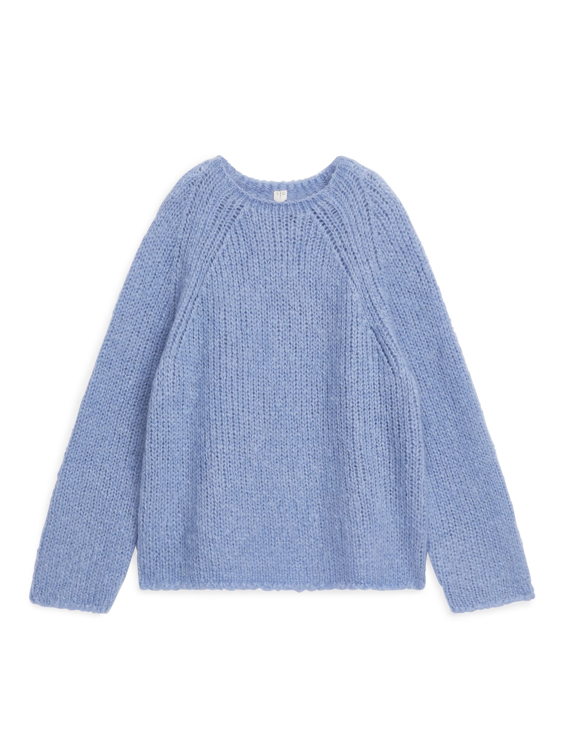 Legerer Mohairstrickpullover - Flieder - Oversize - Damen - StillMedia/DescriptiveStillLife - 1