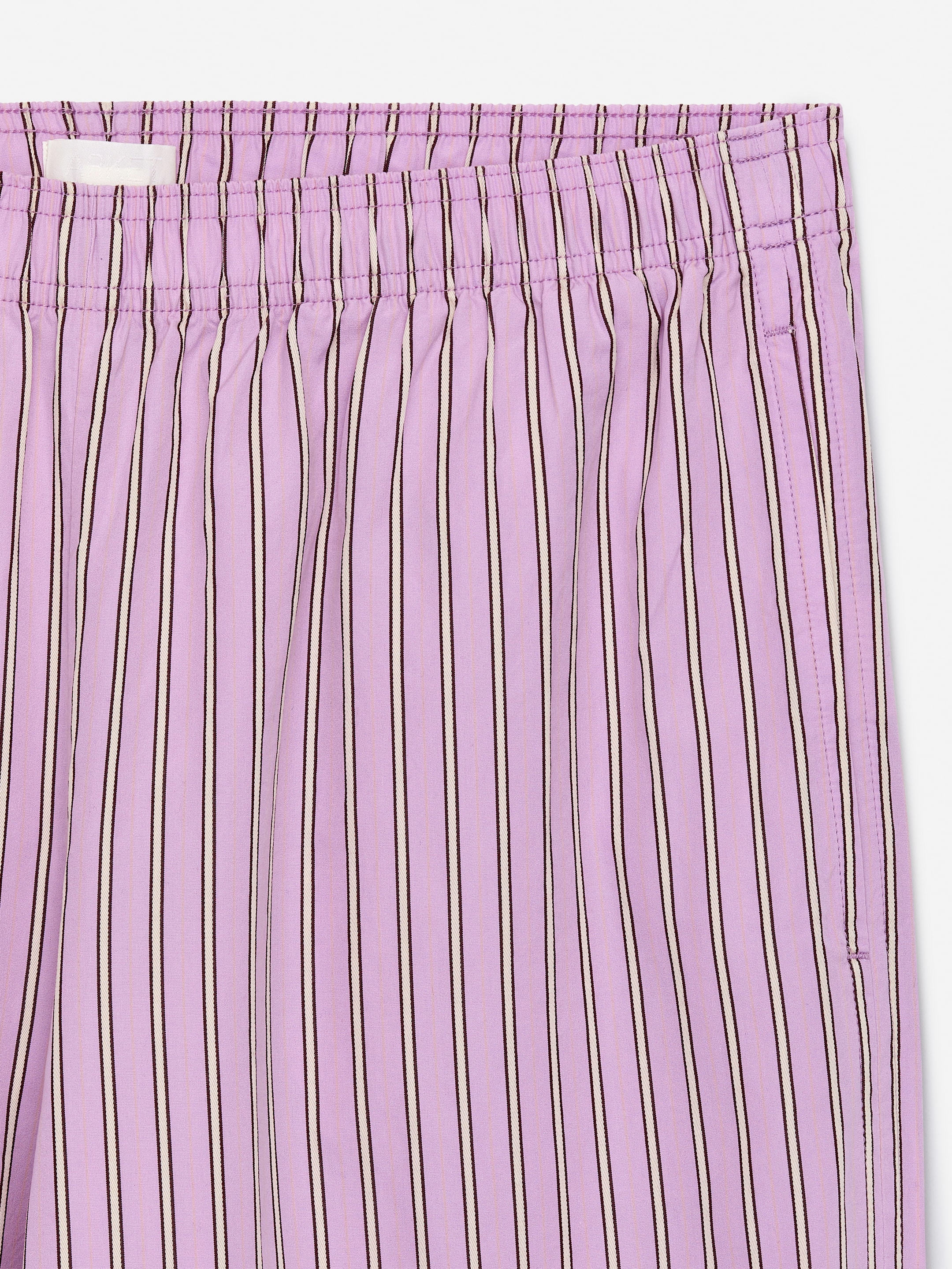 Cotton Trousers - Pink - Relaxed fit - Women - StillMedia/DescriptiveDetail - 1