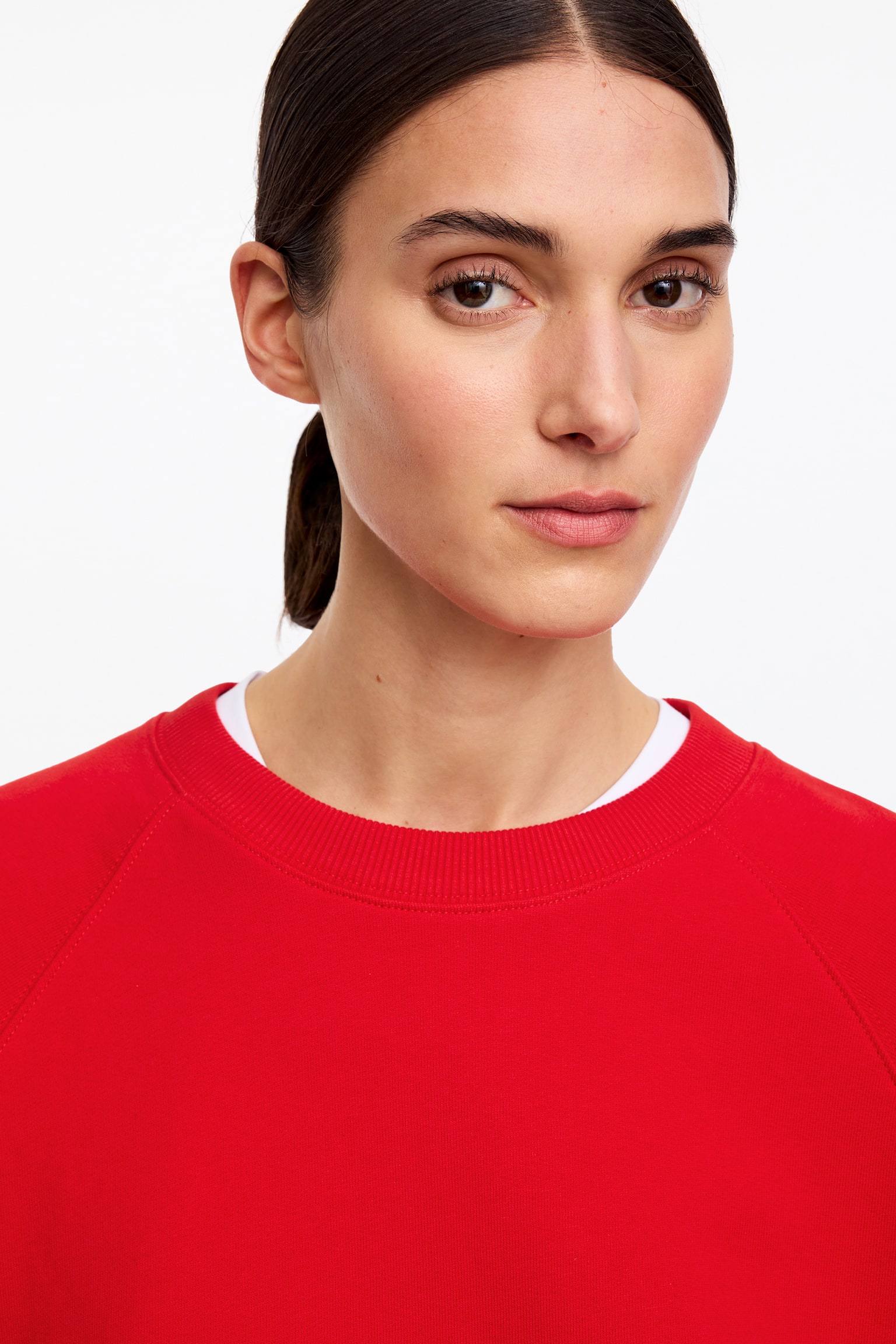 Sweat en éponge - Rouge/Bleu/Marron/Rose/Noir/Marron foncé - 4