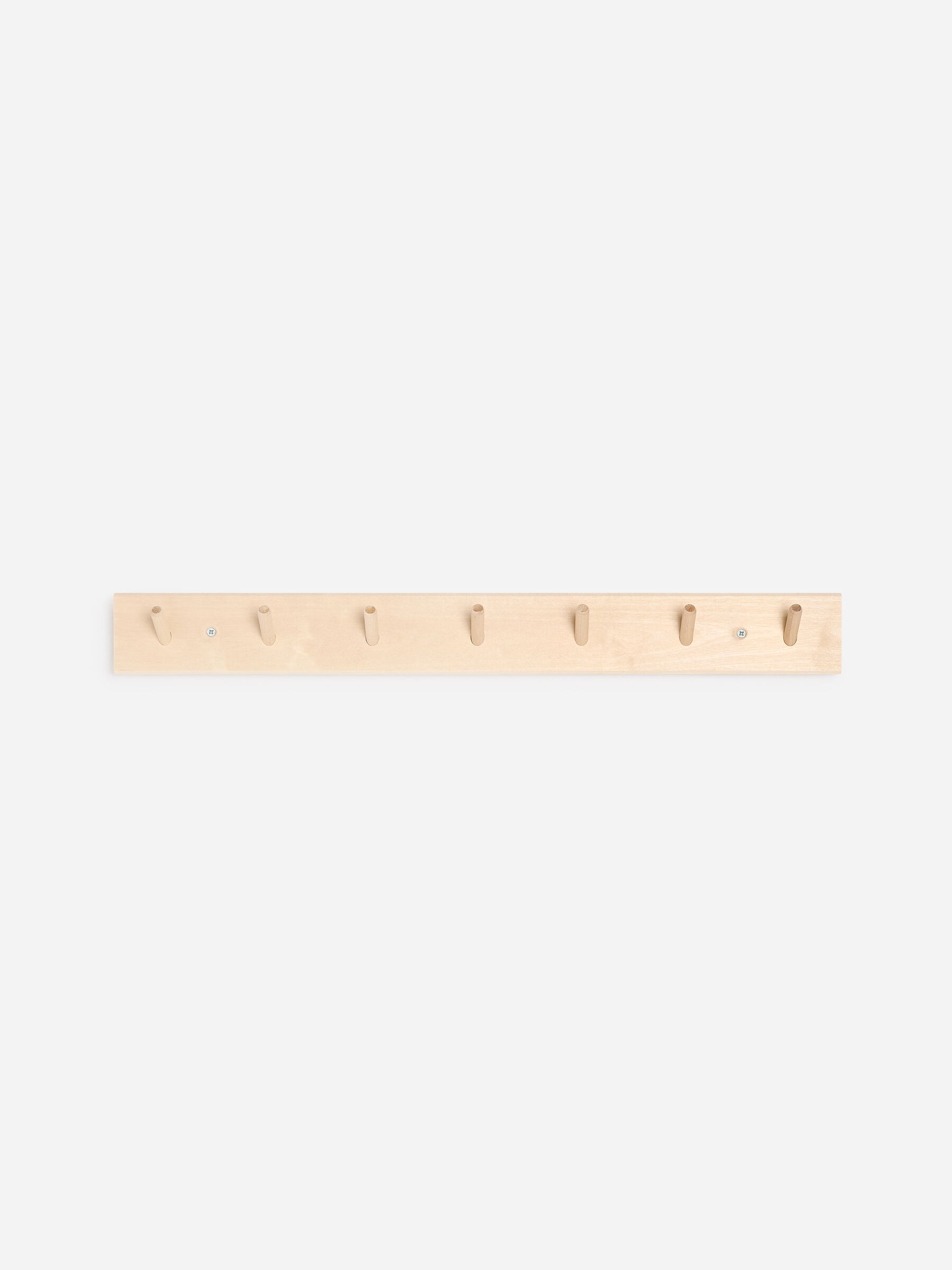 Iris Hantverk 7-Hook Rack-#BBAB92-19725