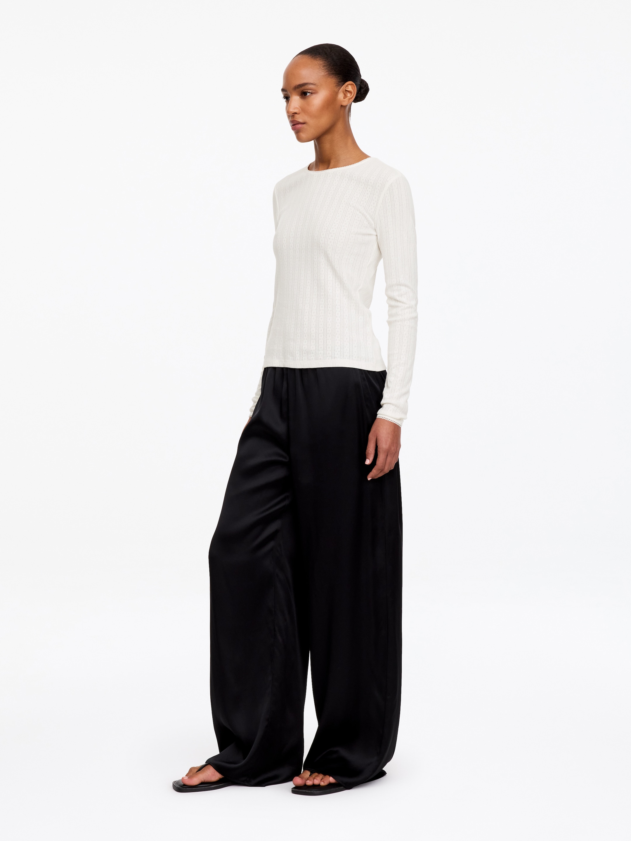 Top con calados - Blanco - Corte ajustado - women - StillMedia/Lookbook - 4