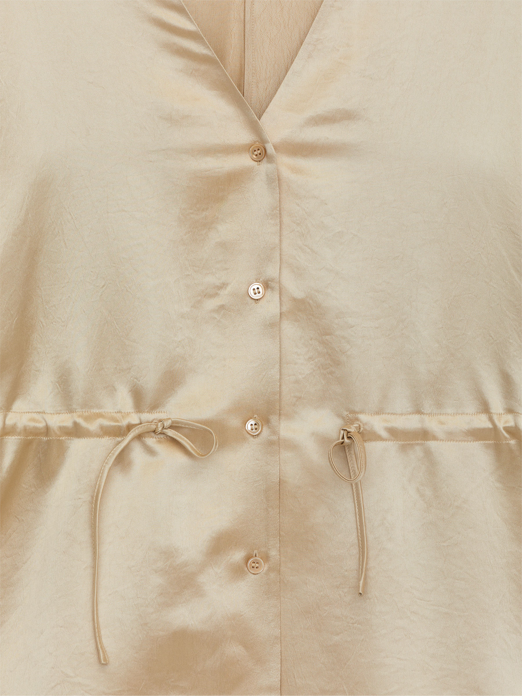 Tie Blosue - Light Beige - Regular fit - Women - StillMedia/DescriptiveDetail - 1