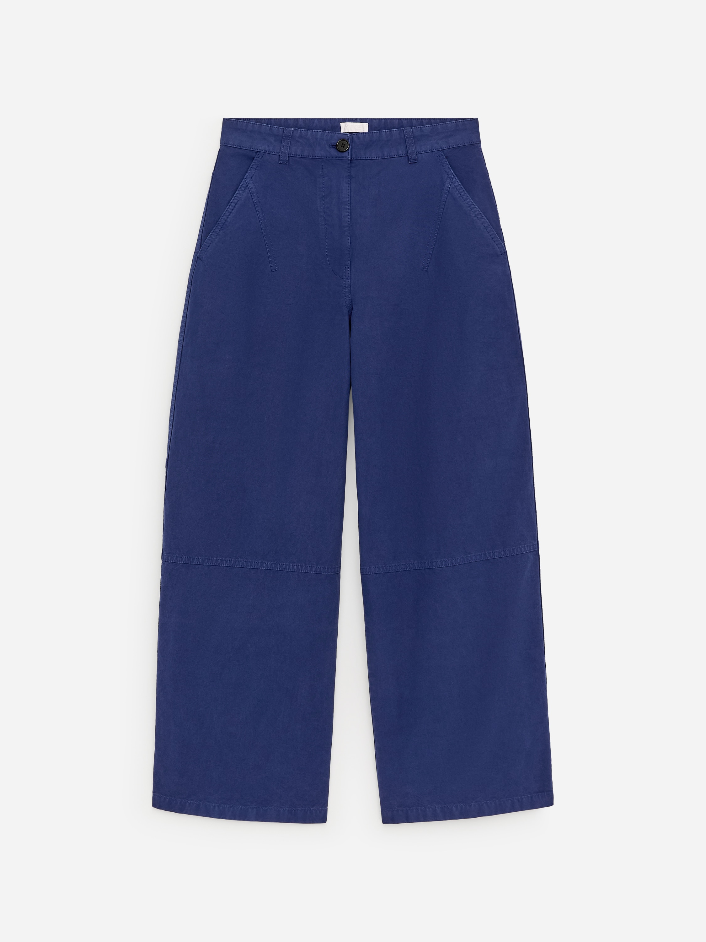 Pantalon cargo - Bleu/Marron