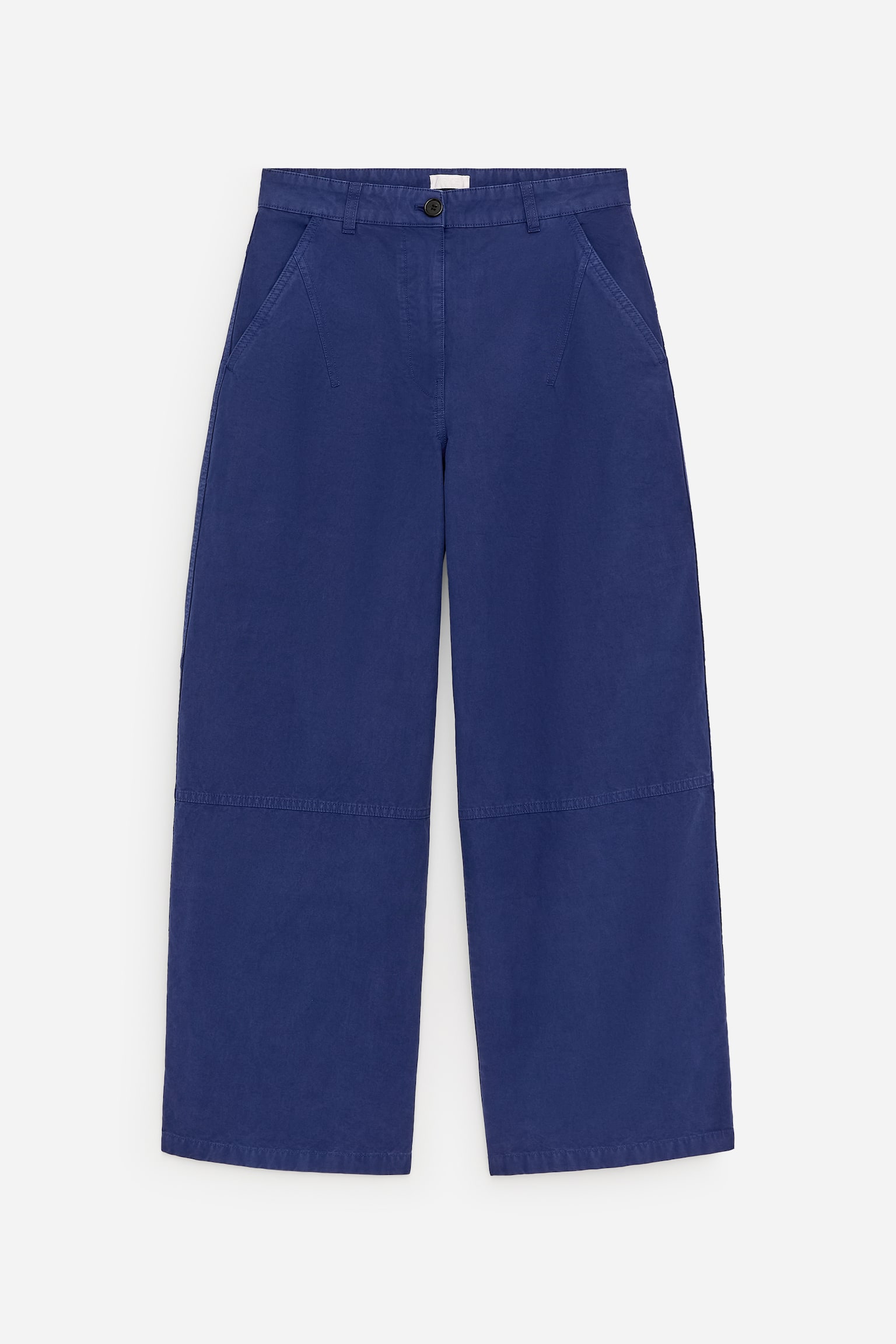 Calças cargo - Azul/Castanho - 2