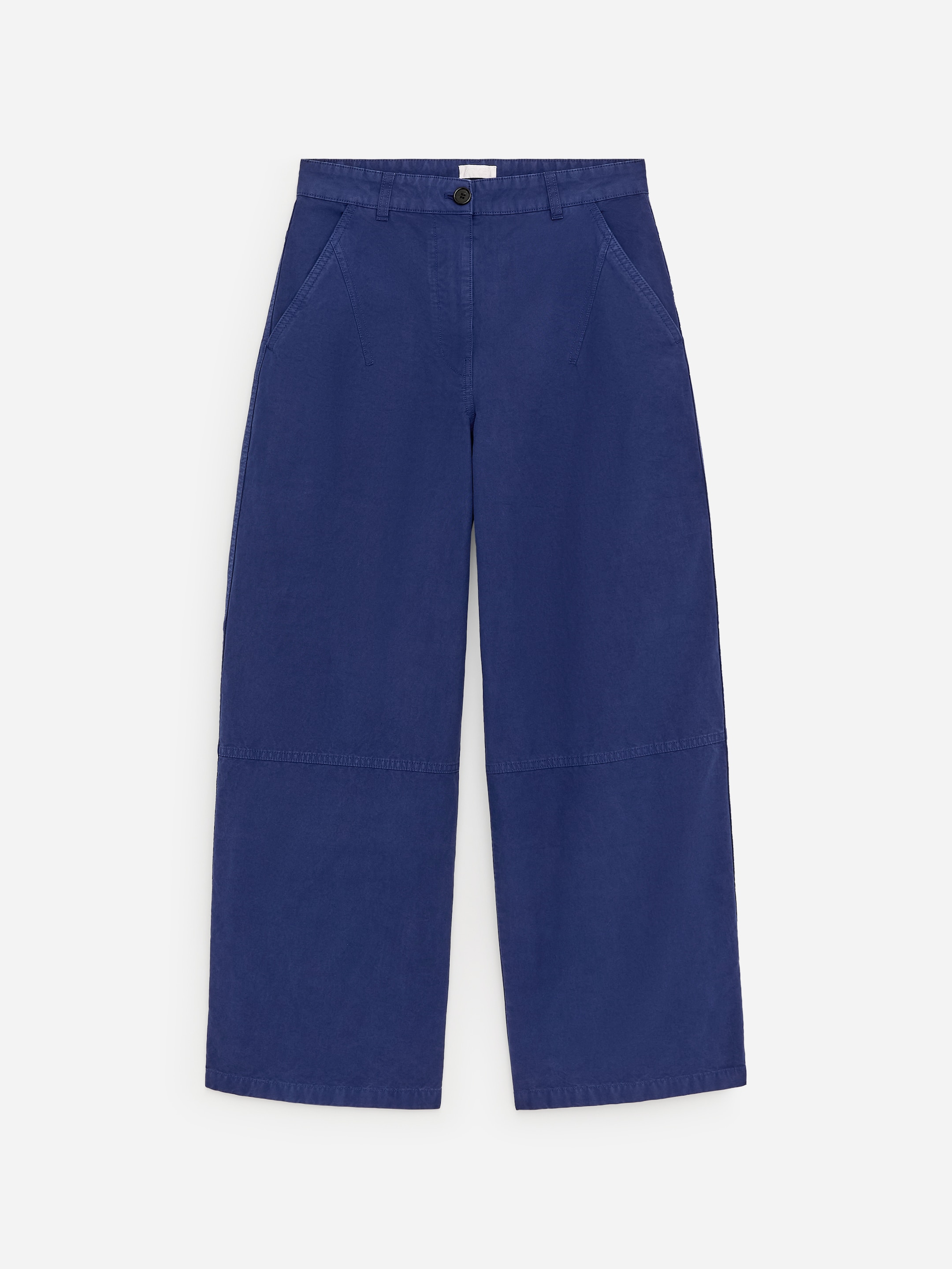 Cargo Trousers - Blue - Loose fit - Women - StillMedia/DescriptiveStillLife - 1