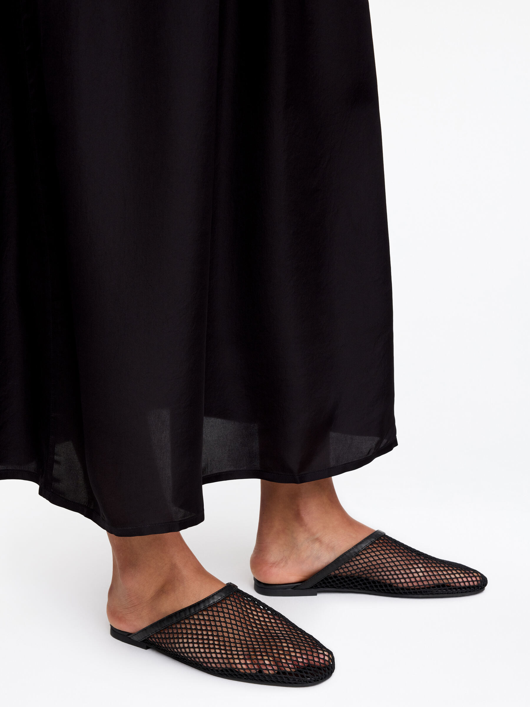 Zapatos planos de rejilla-#272627-18679