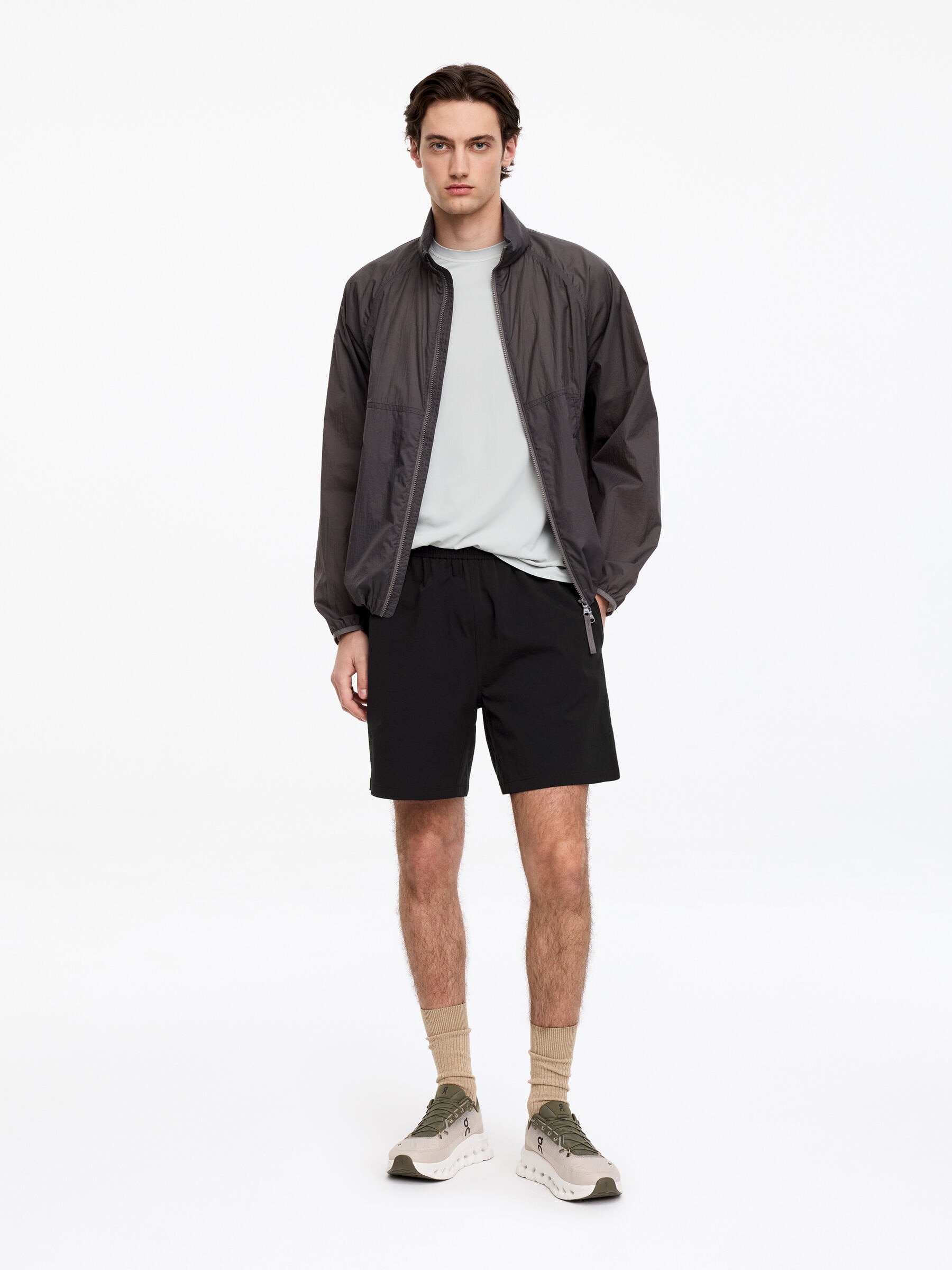 Sport Shorts - Black - Regular fit - Men - StillMedia/Lookbook - 3