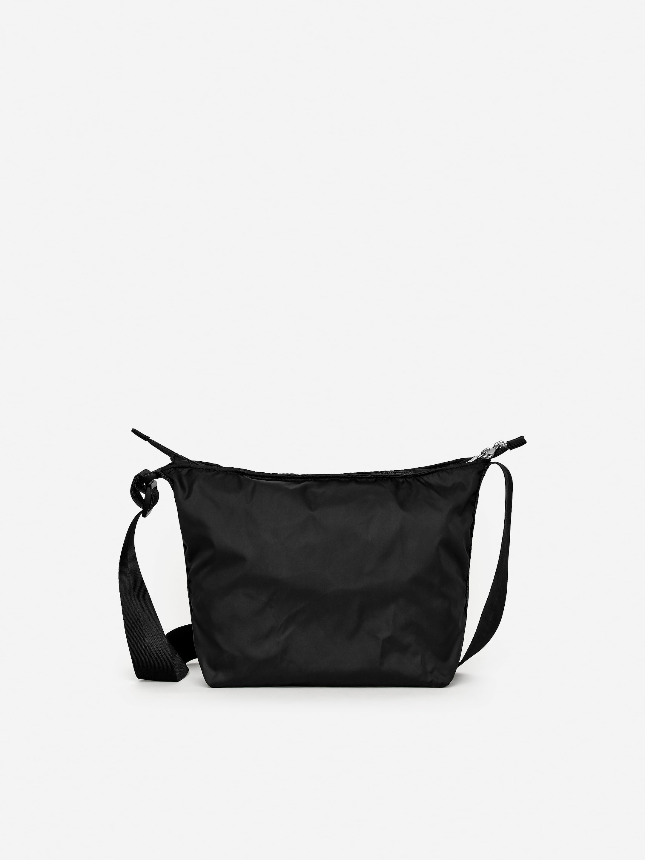Packable Small Messenger Bag - Black - Men - StillMedia/DescriptiveDetail - 11