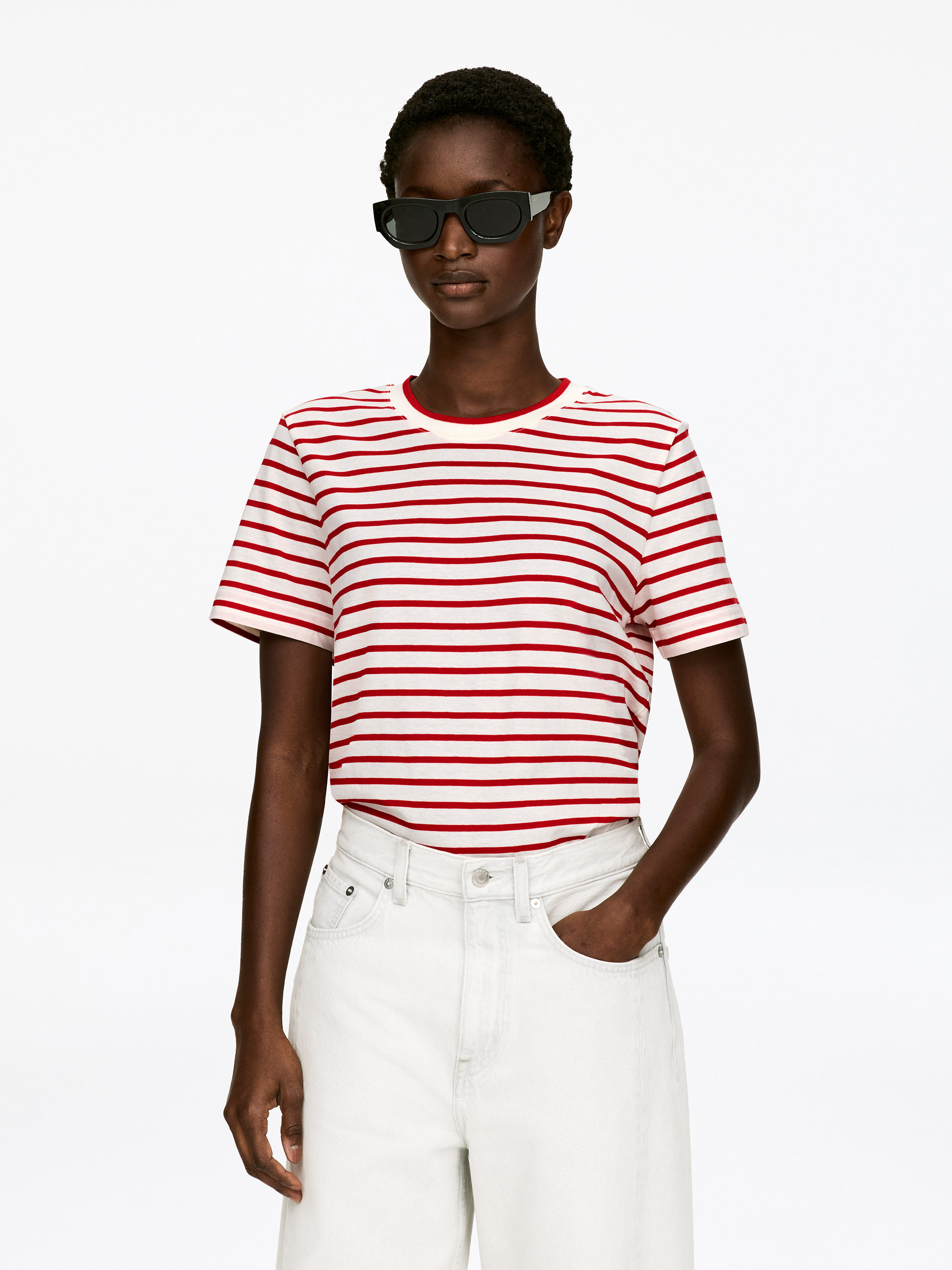 LILY Signature T-Shirt-#B32B34-14333