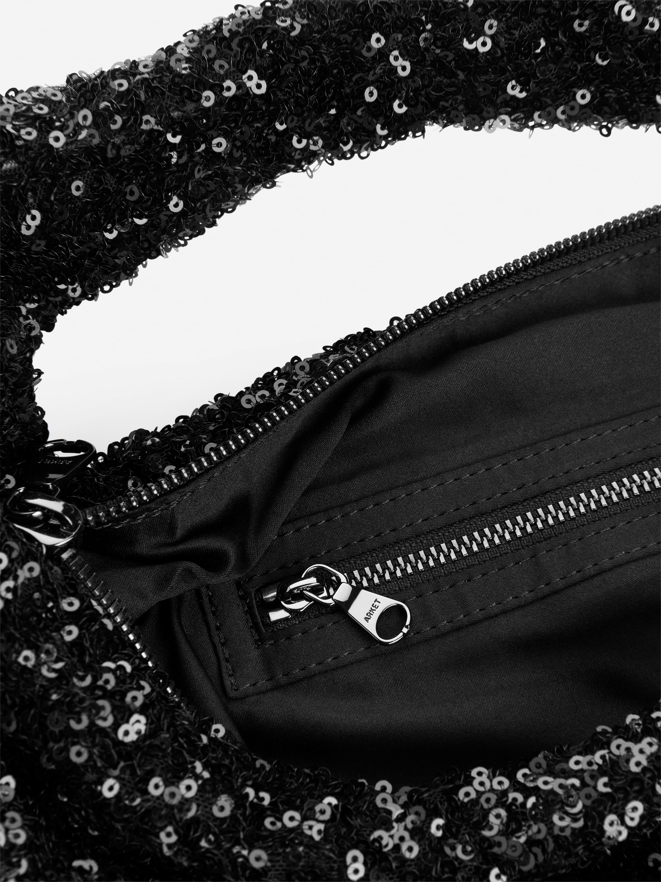 Grotere afbeelding bekijken: Tas met pailletten - Zwart - DAMES | H&M NL 5