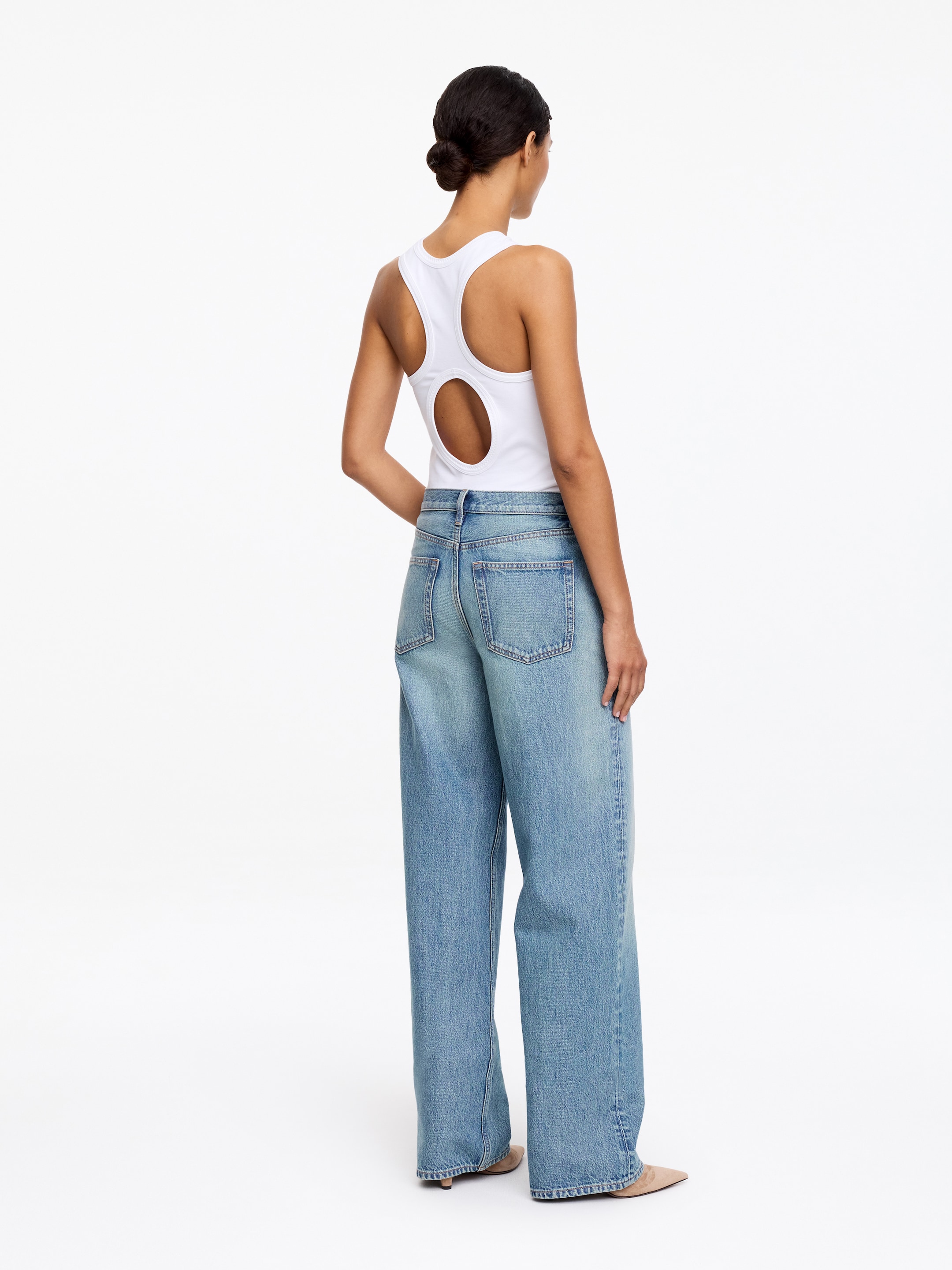 Vaqueros wide CORAL - Azul claro - Corte relajado - Women - StillMedia/Lookbook - 2
