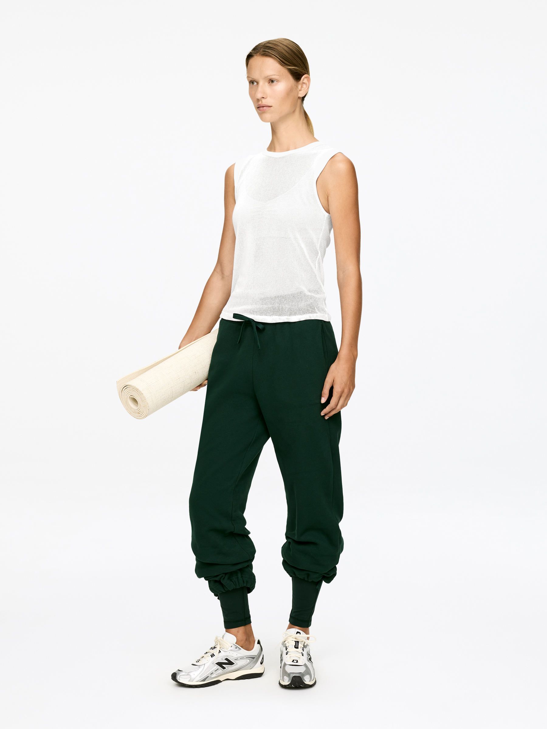 Top sin mangas de malla - Blanco - Corte estándar - Women - StillMedia/Lookbook - 6