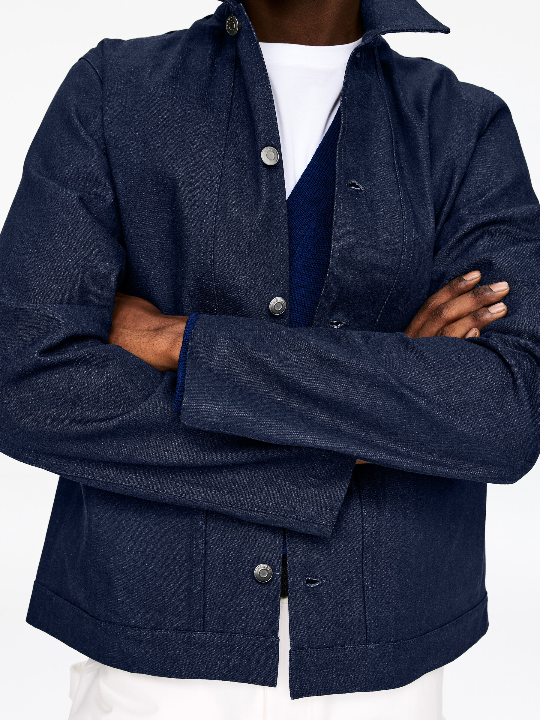 Denim Workwear Jacket - Blue - Relaxed fit - Men - StillMedia/Lookbook - 5