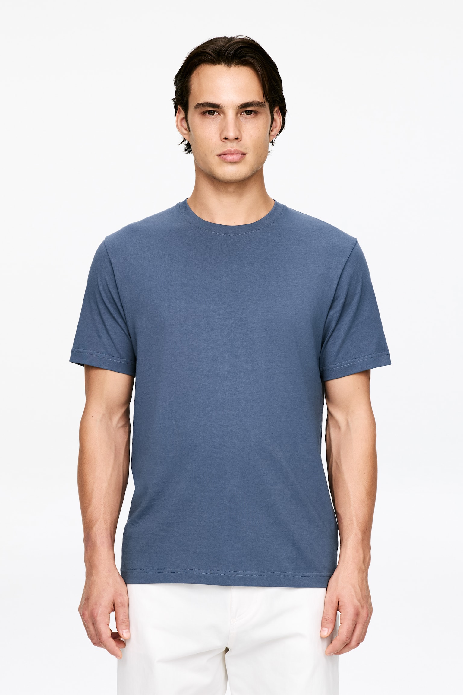 170 GSM Regular T-Shirt - Dusty Blue/Mole/Black/Dark Blue/White - 1