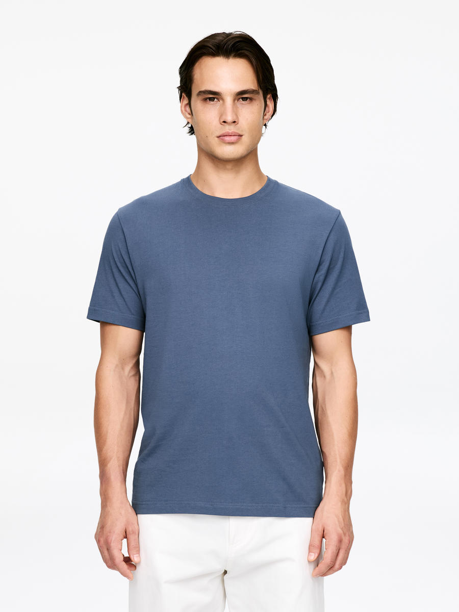 ARKET Men's  170 Gsm Regular T-Shirt Blue,  size S