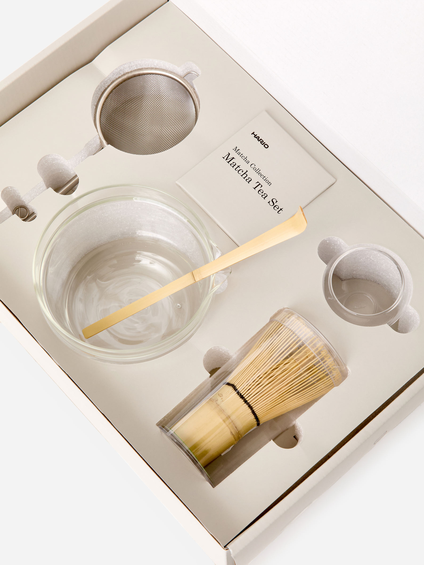 Hario Matcha Tea Set - Clear Glass - Homeware - StillMedia/DescriptiveDetail - 1