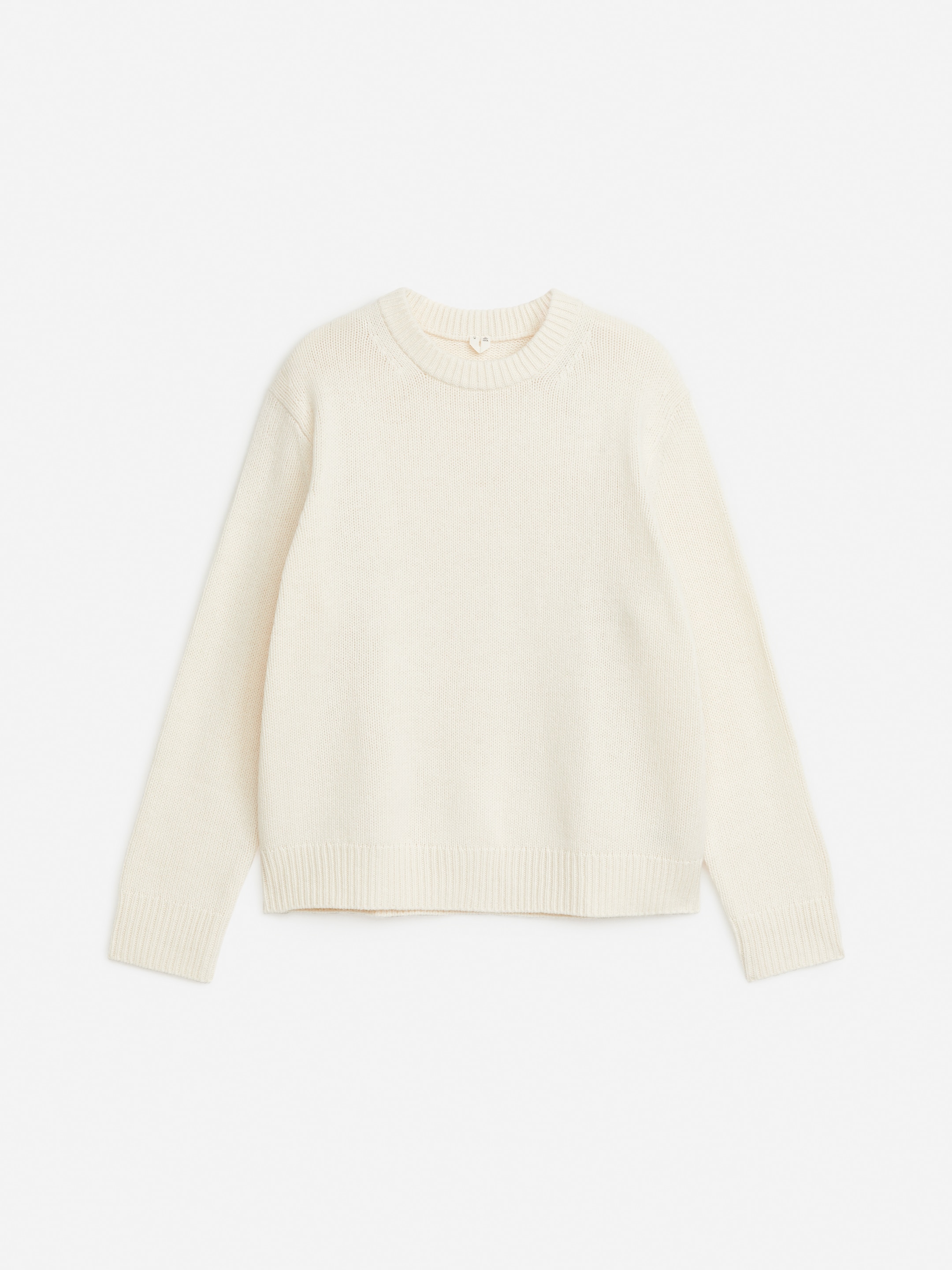 Visa större bild: Tröja i ullblandning - Beige - HERR | H&M SE 1
