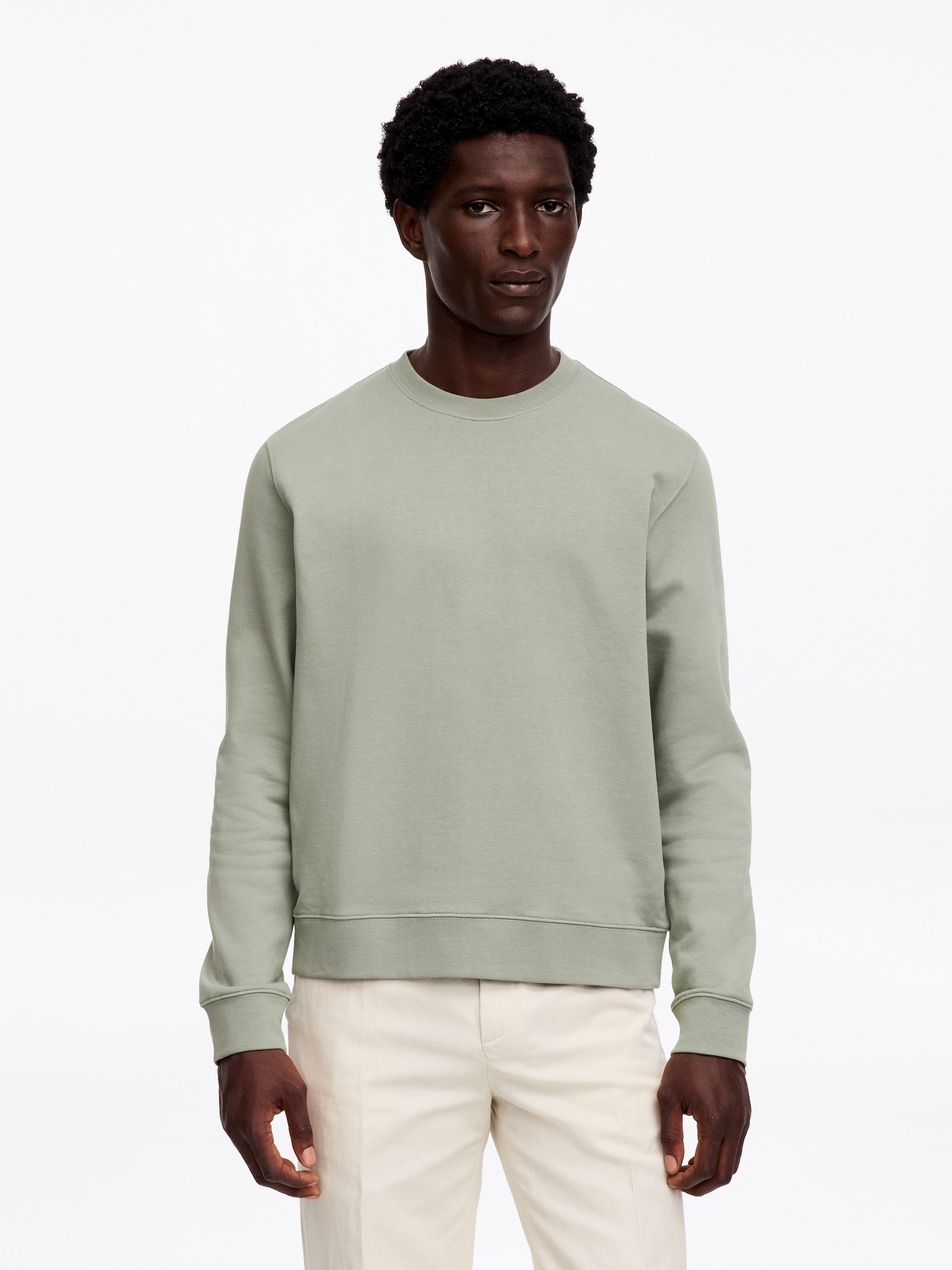 Mid-Weight Sweatshirt-Green-19922