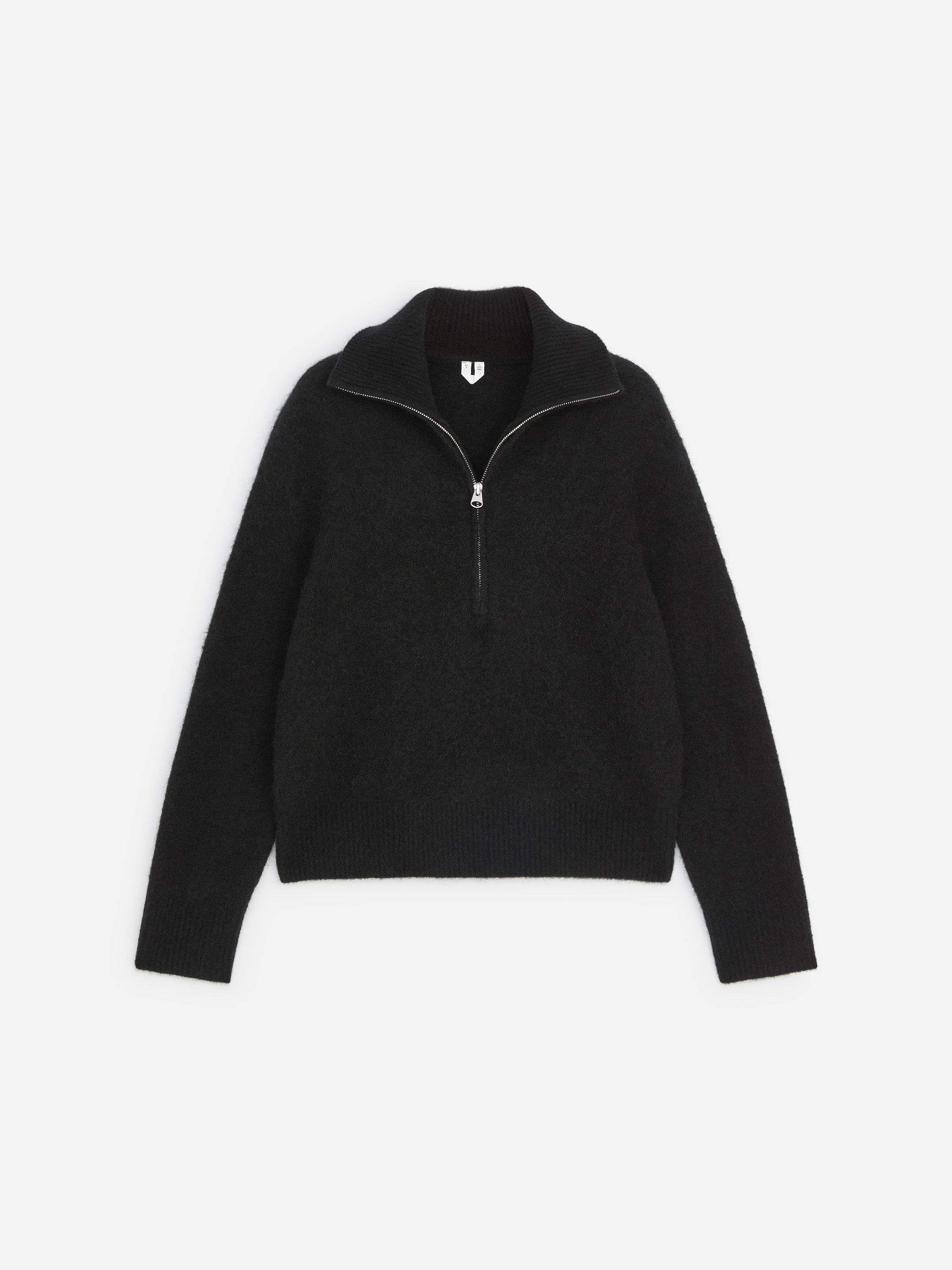 Pullover aus Alpakawollmischung mit Reißverschluss-#272627-20192