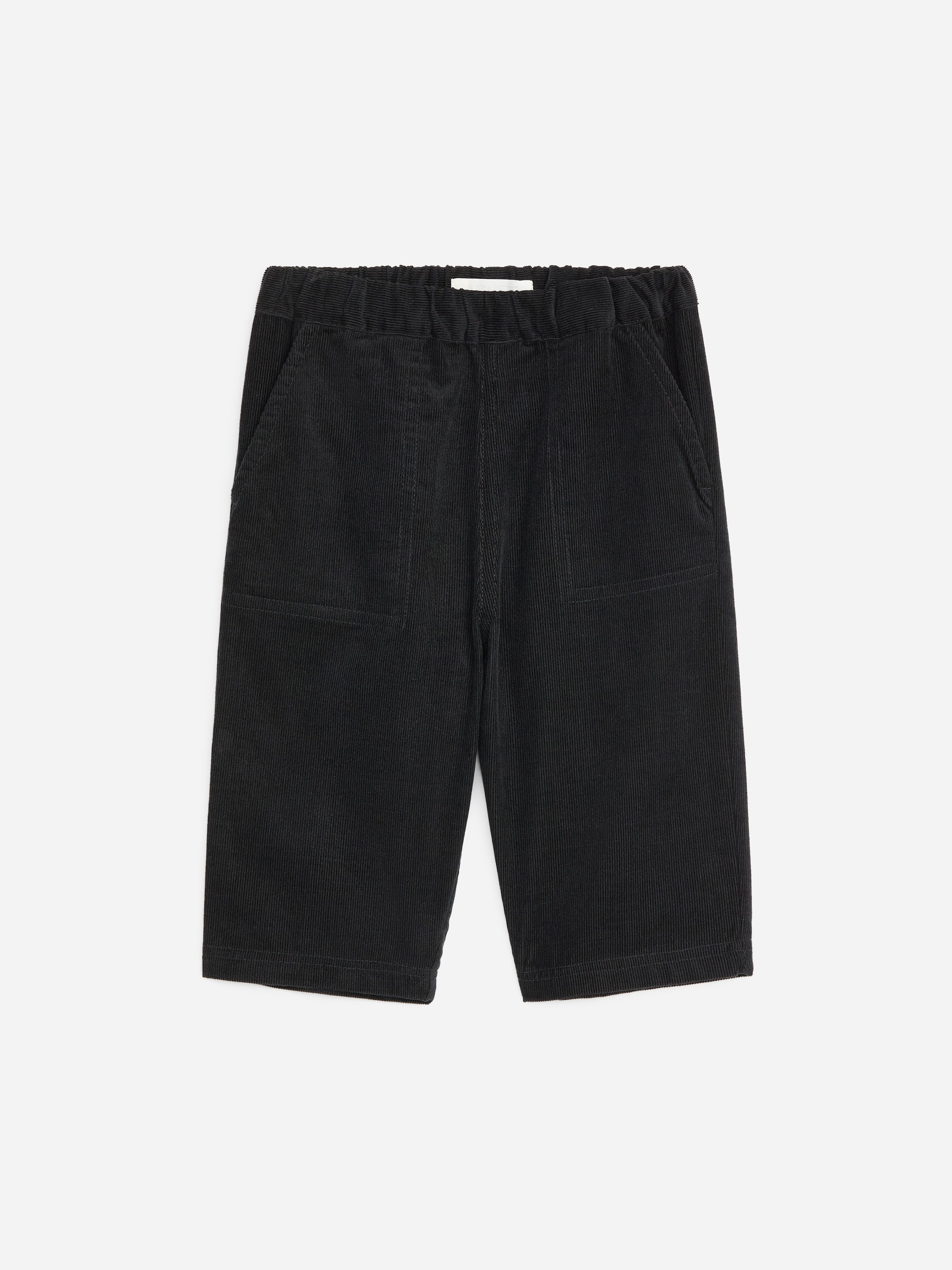 Corduroy Trousers-Black-20152