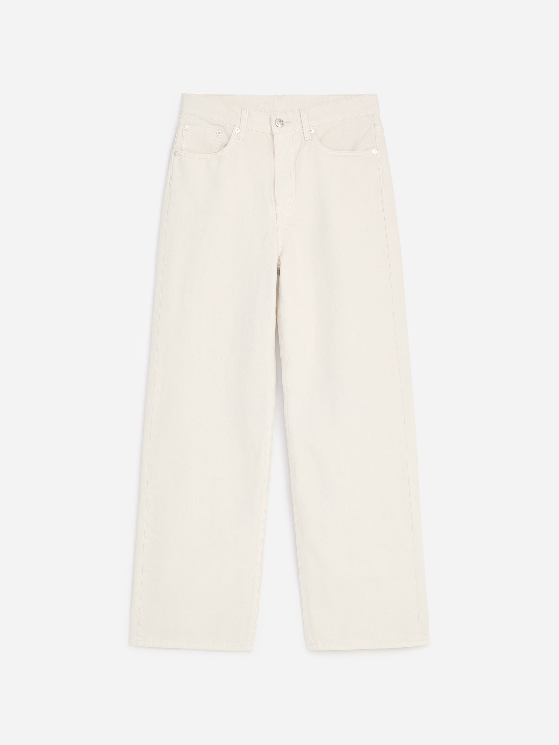 Vaqueros wide CORAL - Blanco roto/Azul oscuro/Azul oscuro/Blanco/Azul lavado/Blanco roto