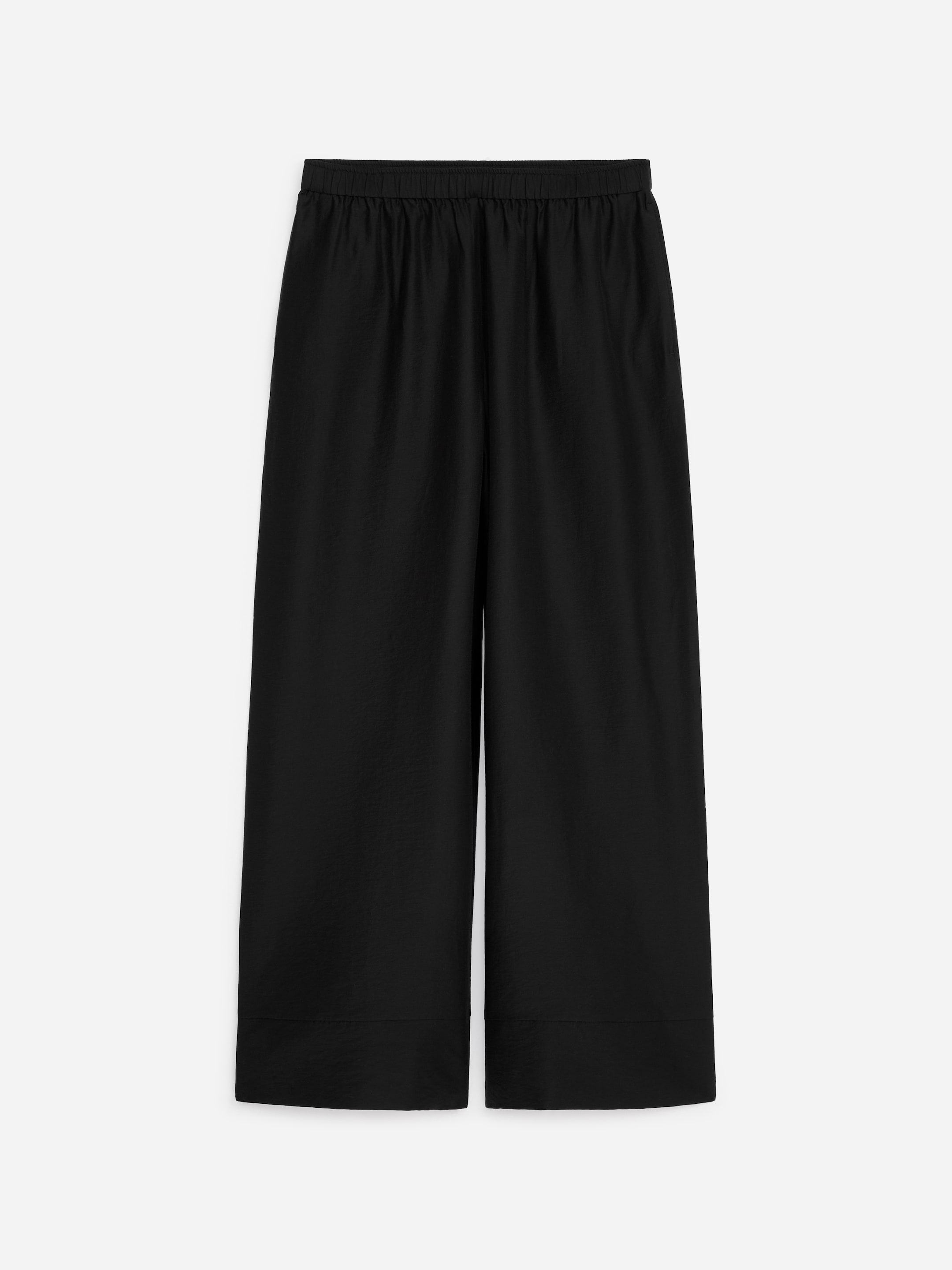 Relaxed Trousers - Black - Relaxed fit - Women - StillMedia/DescriptiveStillLife - 1