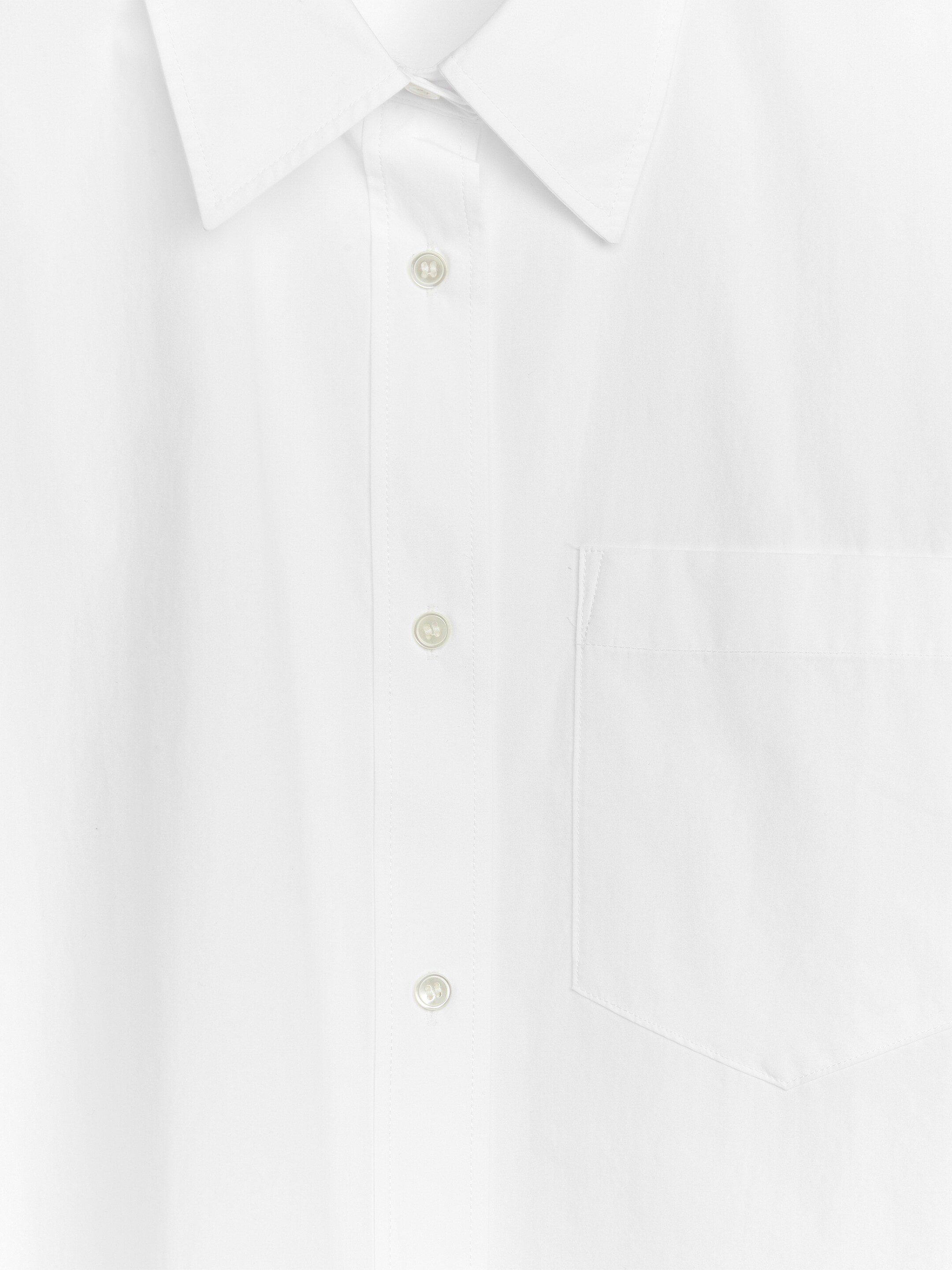 Agrandir l'image: Chemise oversize en coton - Blanc - FEMME | H&M FR 2