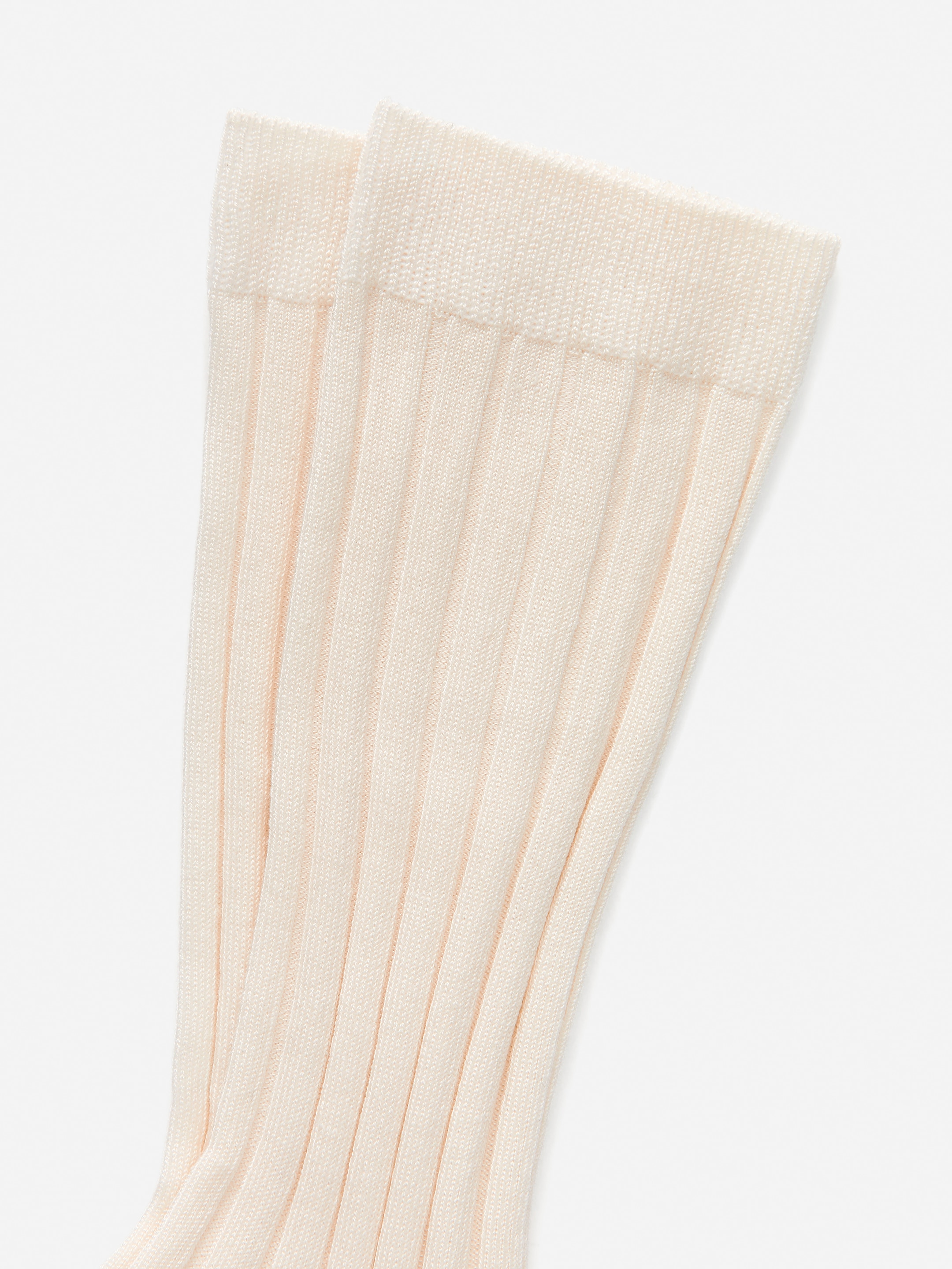 Ribbed Silk-blend Socks - White - Women - StillMedia/DescriptiveDetail - 2