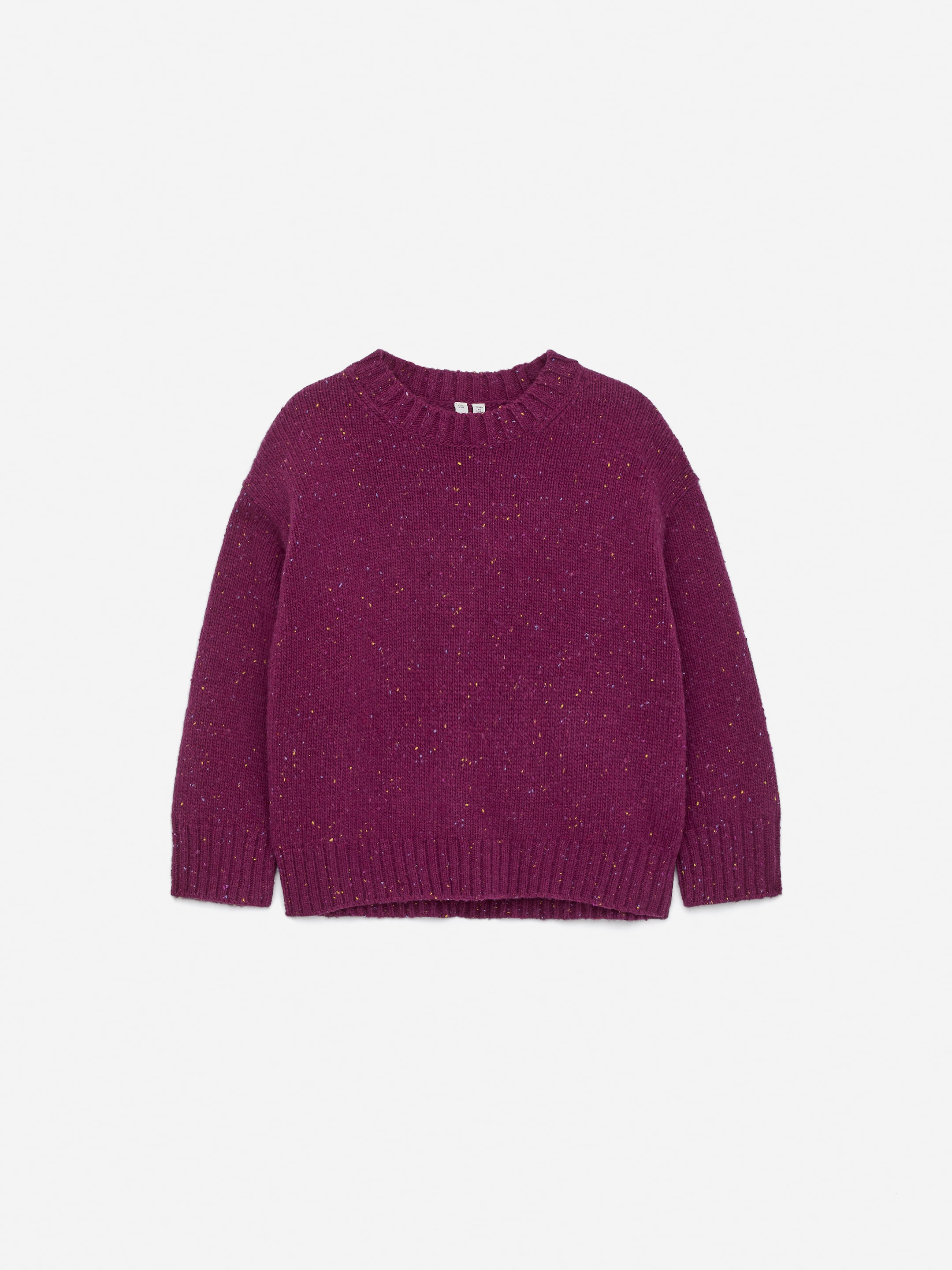 Vis større bilde: Genser i en blanding av neps og ull - Lilla - BARN | H&M NO 1