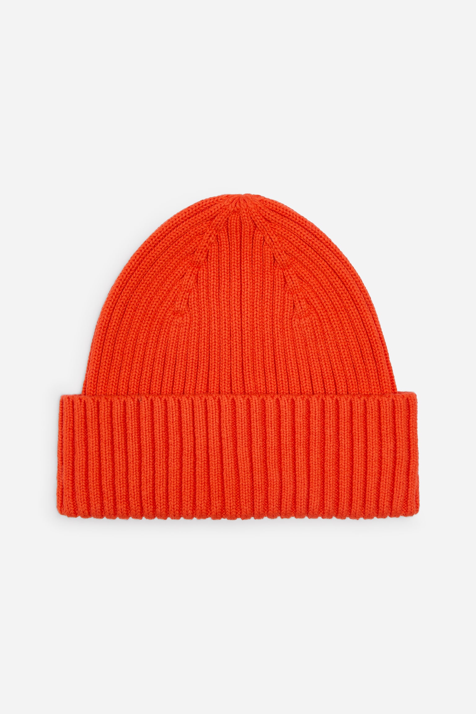 Ribgebreide beanie - Helderrood/Lila/Donkerblauw/Roze/rood/Blauw/Groen/Donkerbruin/Lila/groen - 1