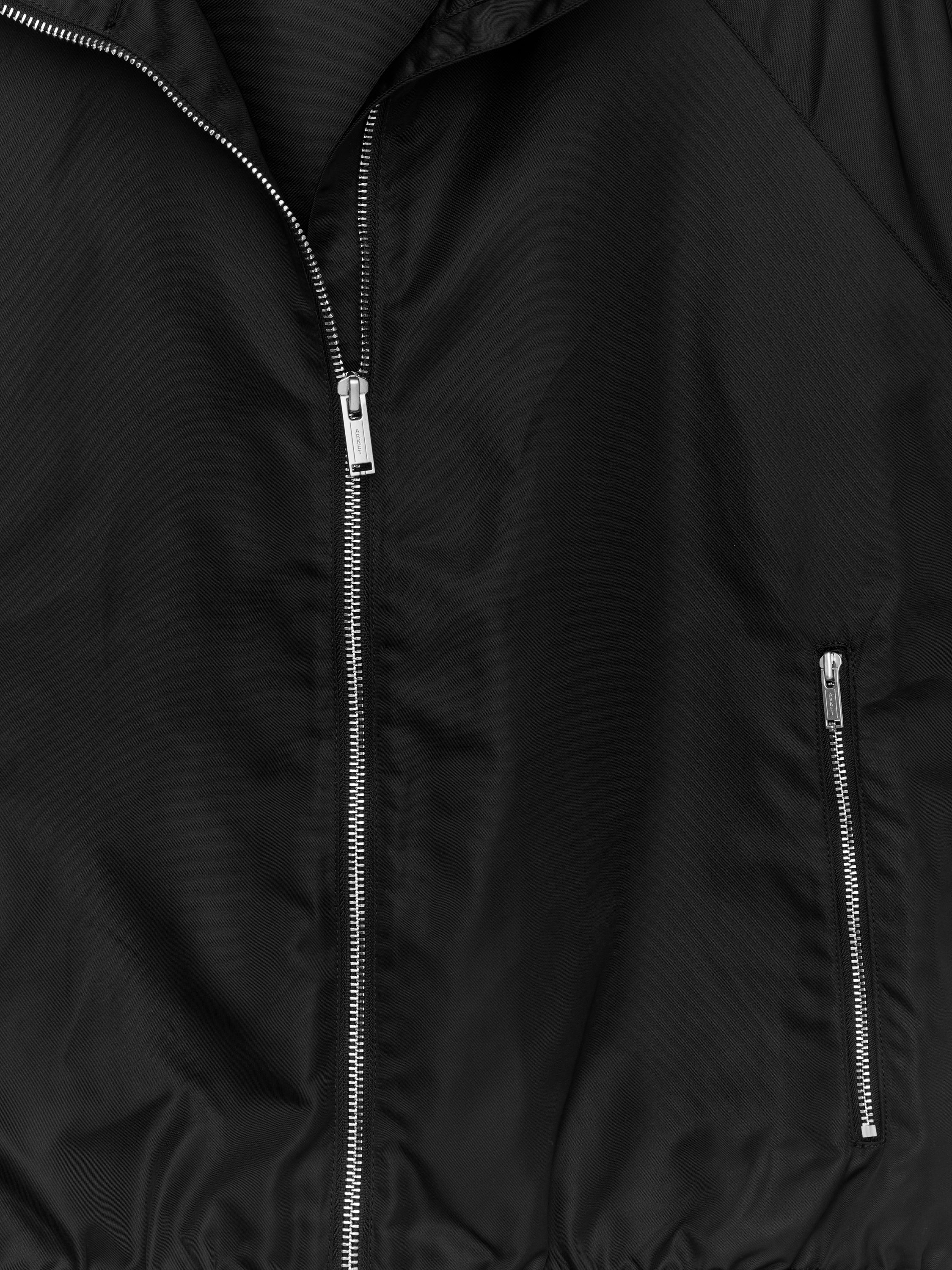 Nylon Jacket - Black - Regular fit - Women - StillMedia/DescriptiveDetail - 1