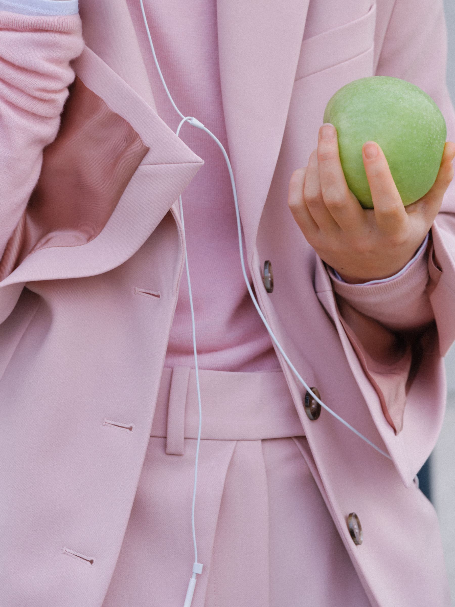 Draped Pleated Trousers - Pink - Relaxed fit - Women - StillMedia/Environmental - 1