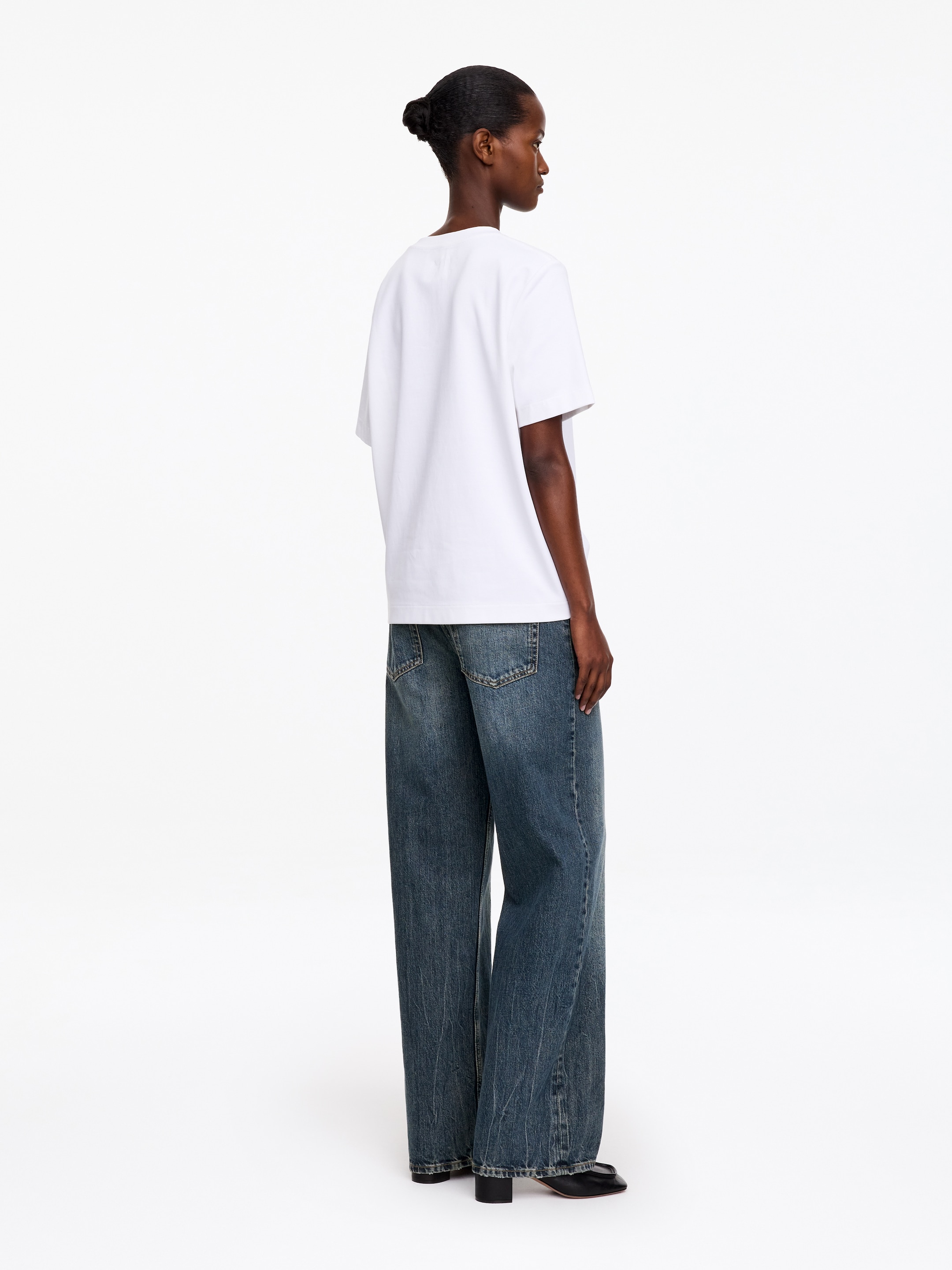 CORAL Wide Jeans - Greyish Blue - Relaxed fit - women - StillMedia/Lookbook - 4