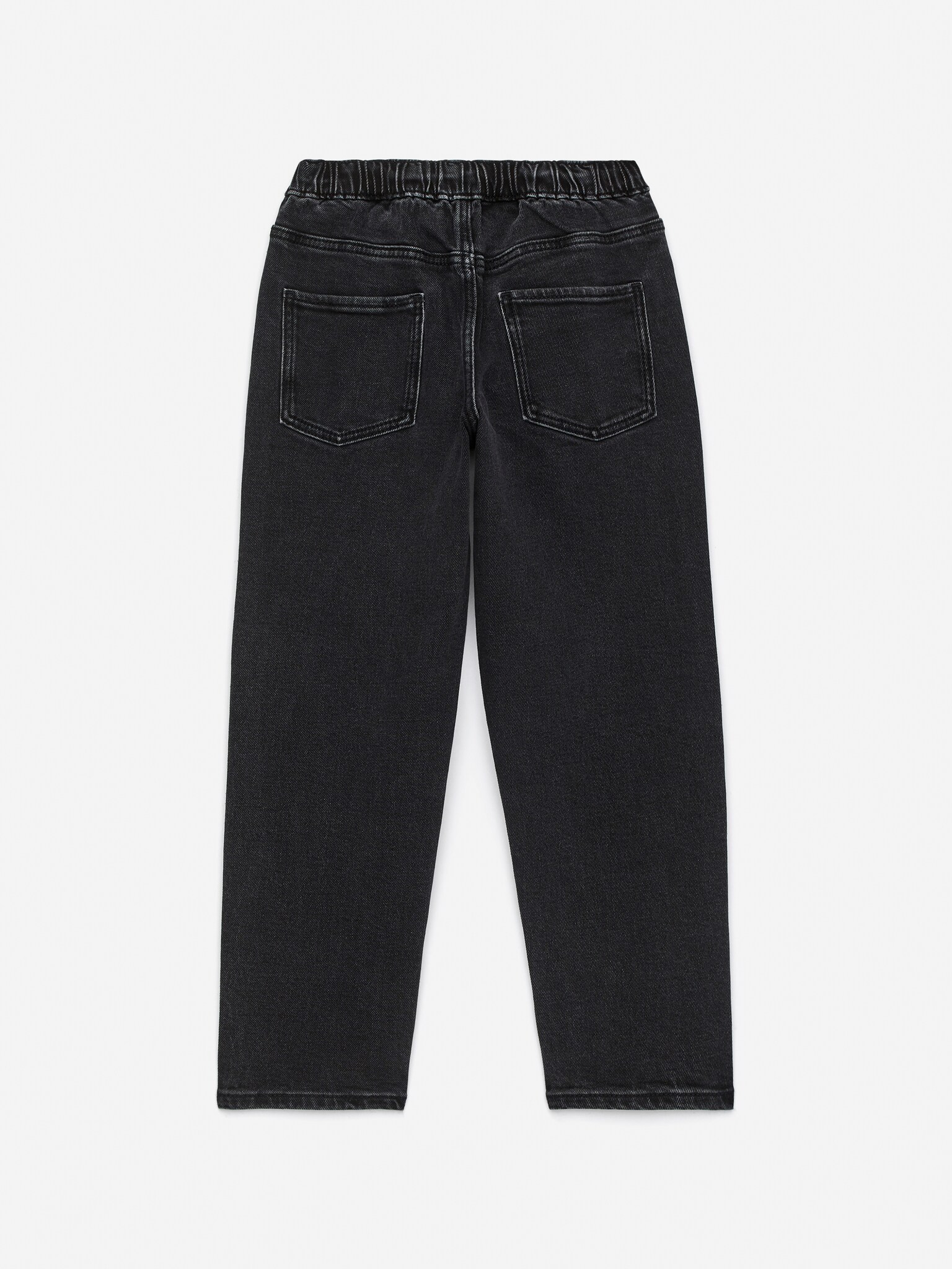 Pull-On Denim Trousers - Black/Blue/Dark Blue/Washed Grey/Light Blue/Washed Black/Mid Blue - 3
