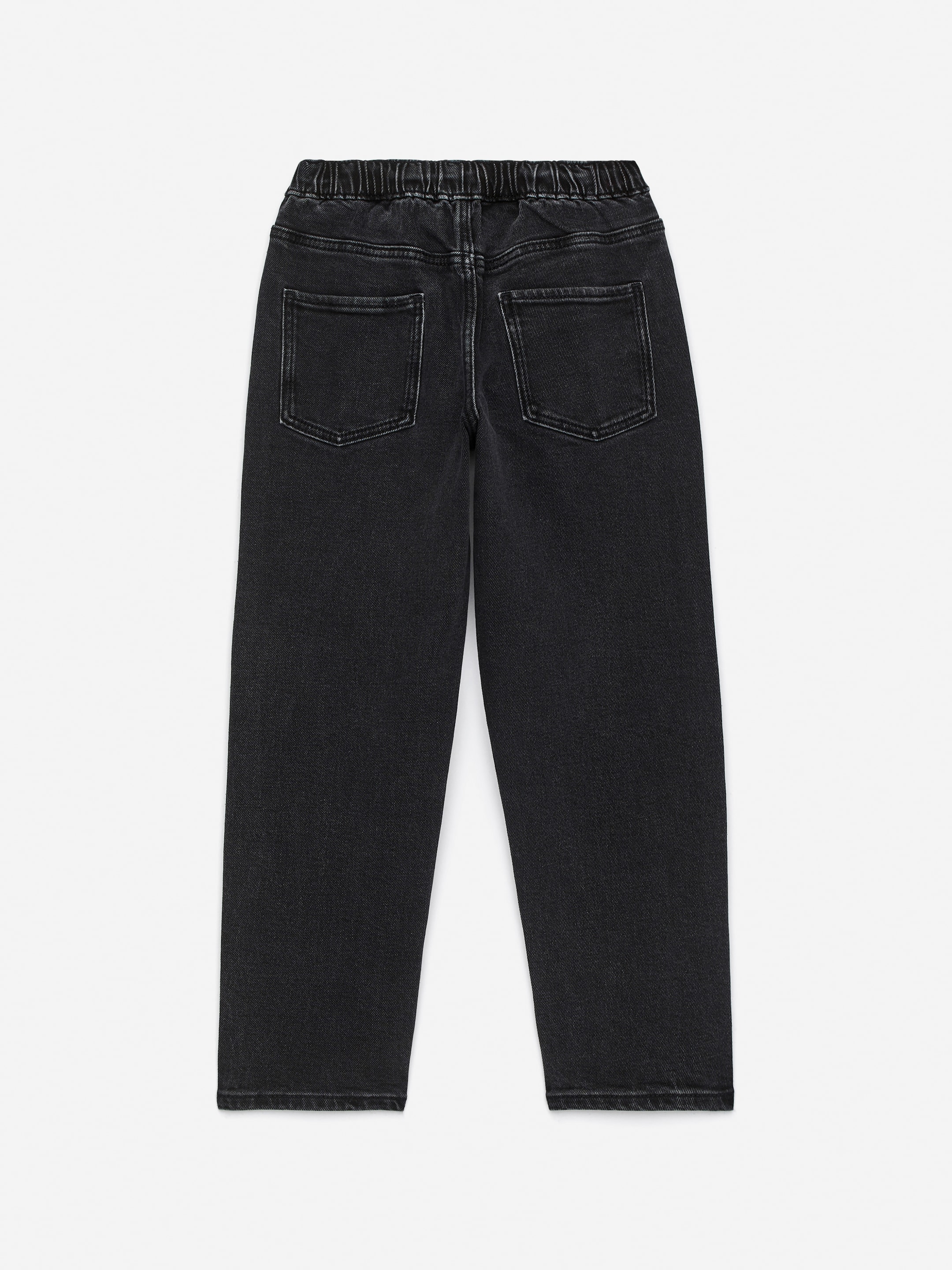 View larger image: Pull-On Denim Trousers - Black - Kids | H&M GB 2