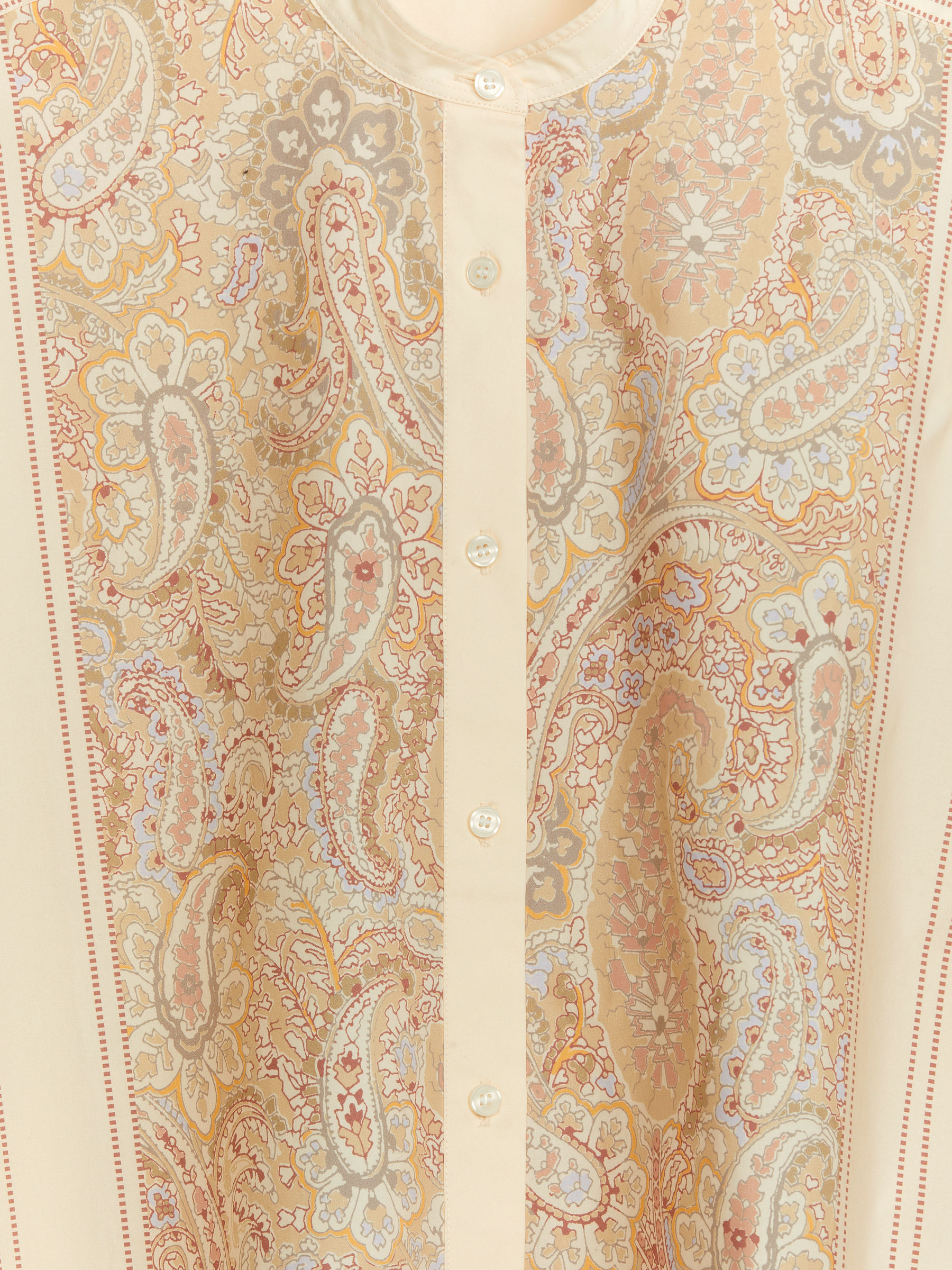 Hemdbluse aus Baumwolle mit Paisleyprint - Cremeweiß - Regular Fit - Damen - StillMedia/DescriptiveDetail - 2