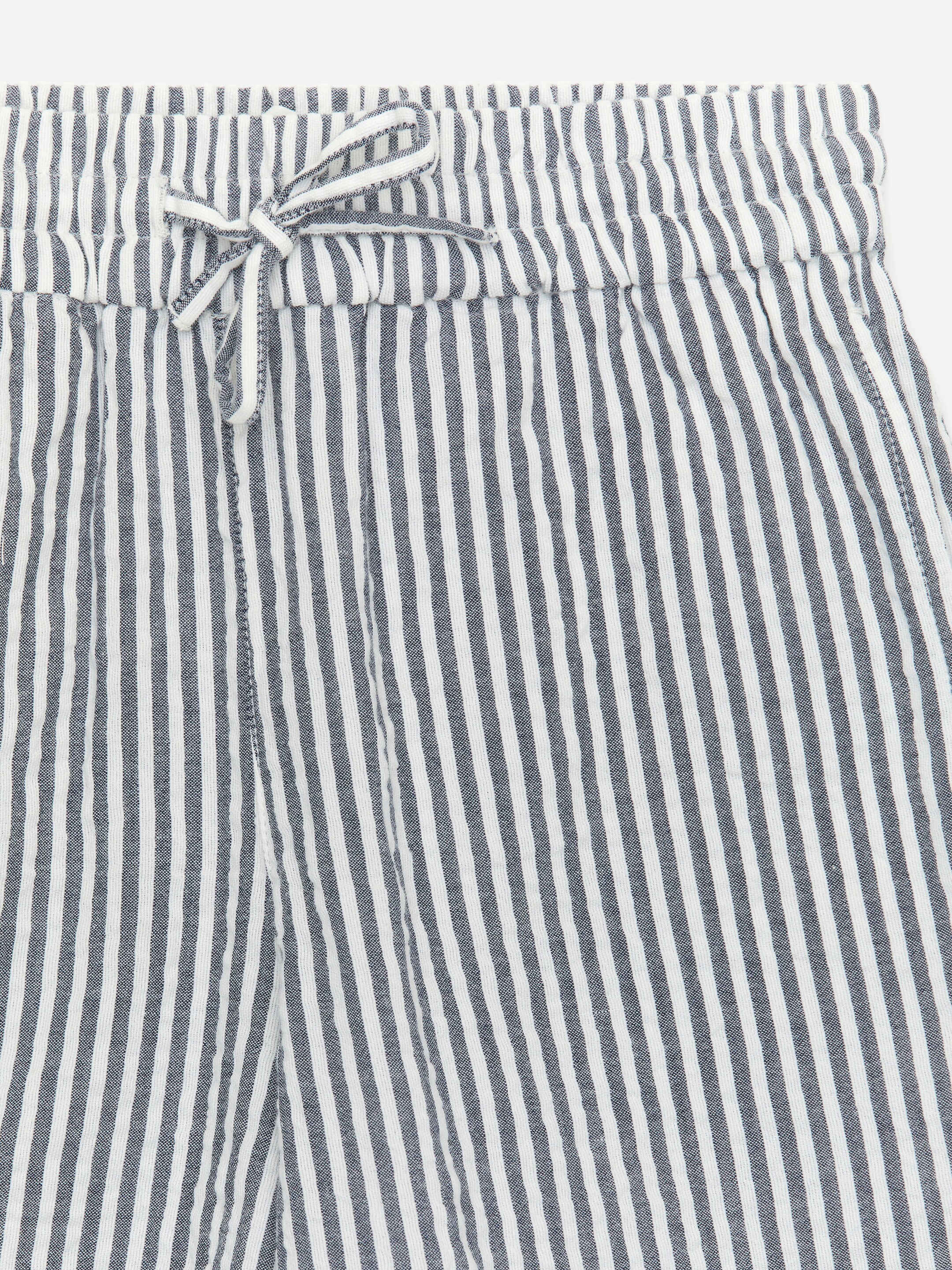 Visa större bild: Shorts i bäckebölja - Blå/vit - BARN | H&M SE 3