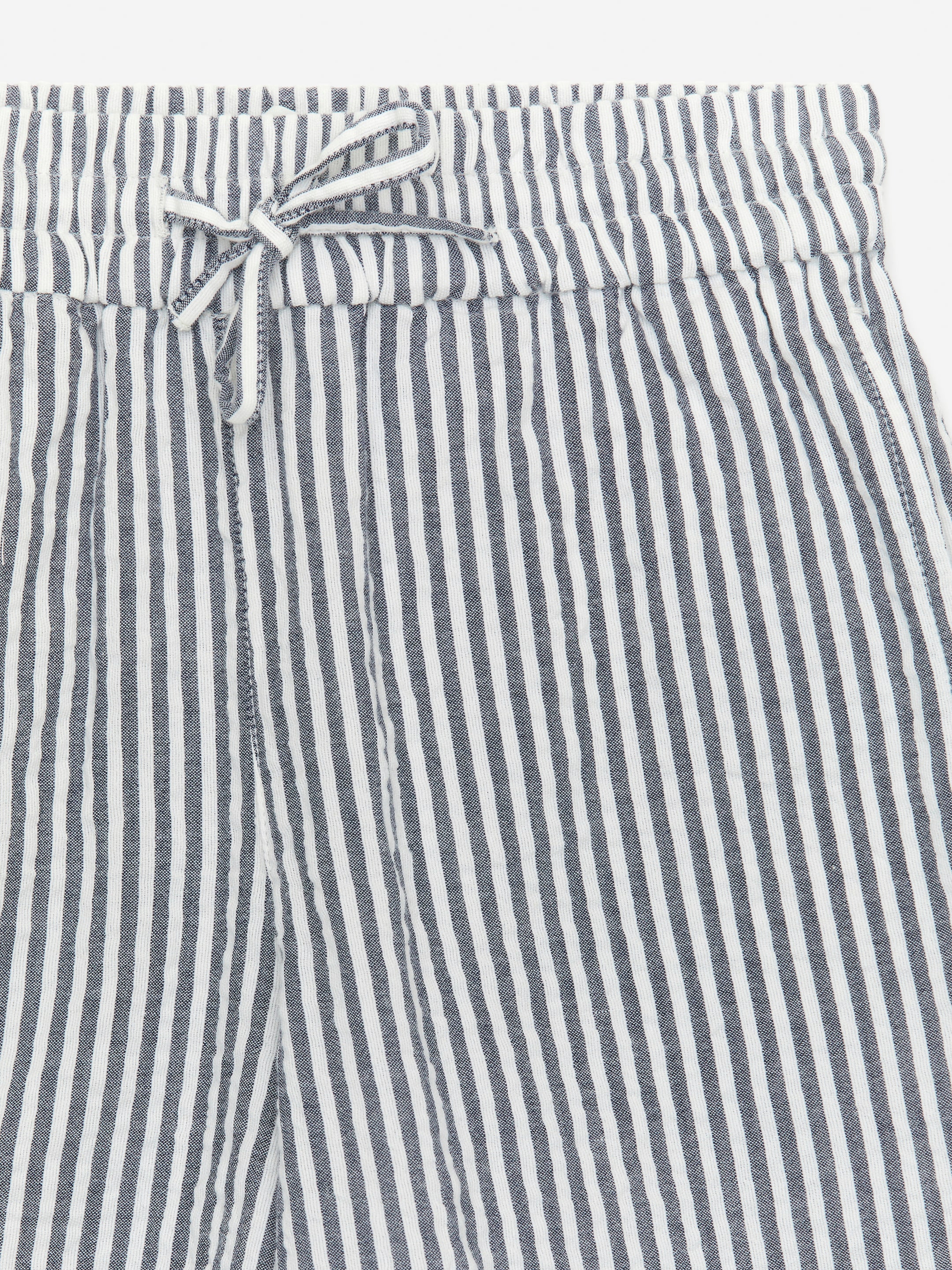 Seersucker Shorts - Blue/White - Regular fit - children - StillMedia/DescriptiveDetail - 1