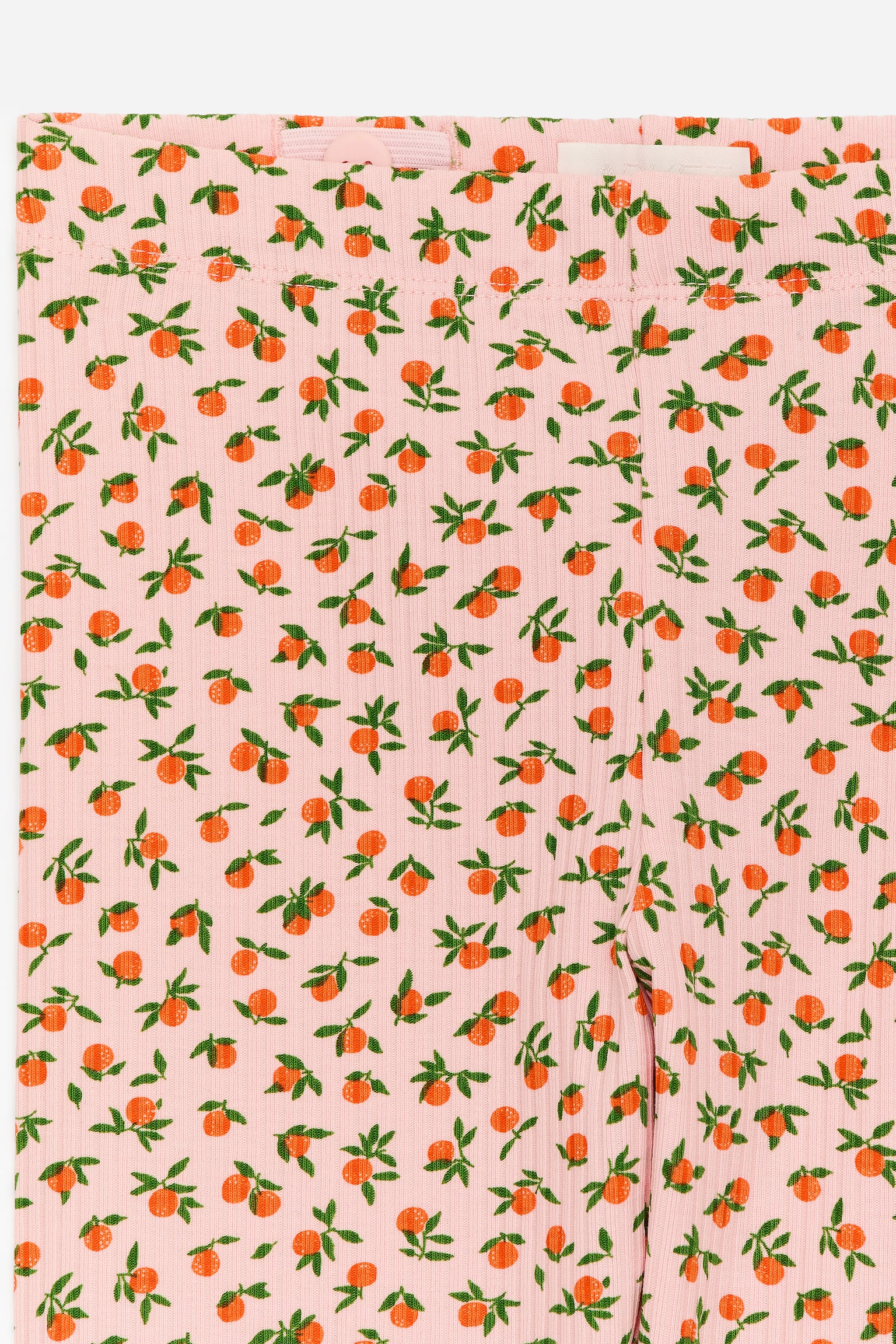 Geribde legging - Roze/sinaasappels/Roze/oranje/Lila/rood/Donkerblauwe/roze bloemen/Blauw/bordeauxrode hartjes - 2