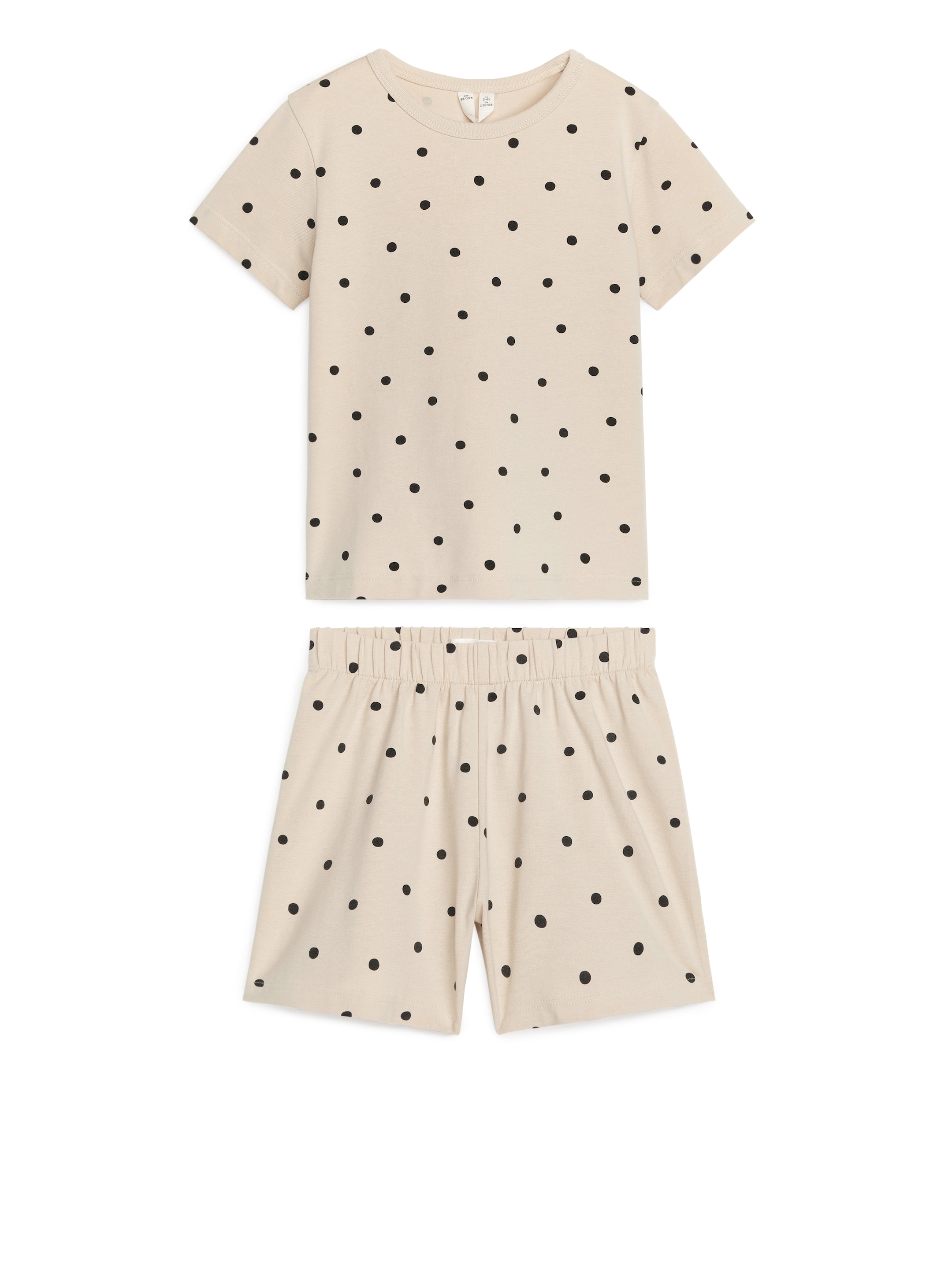Zweiteiliger kurzer Pyjama aus Jersey - Beige - Kinder - StillMedia/DescriptiveStillLife - 1