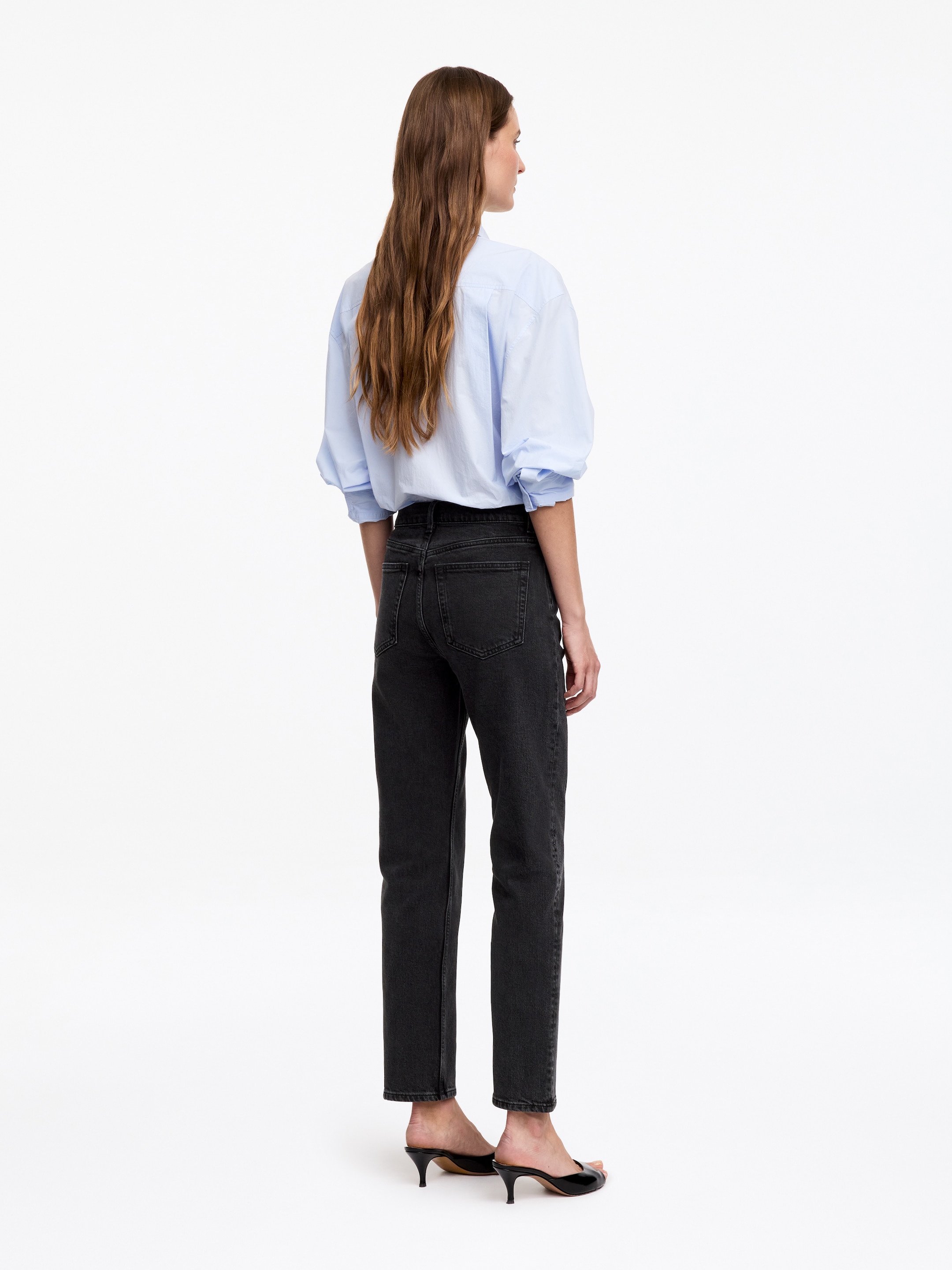 JADE CROPPED Slim Jeans - Black - Slim fit - Women - StillMedia/Lookbook - 2
