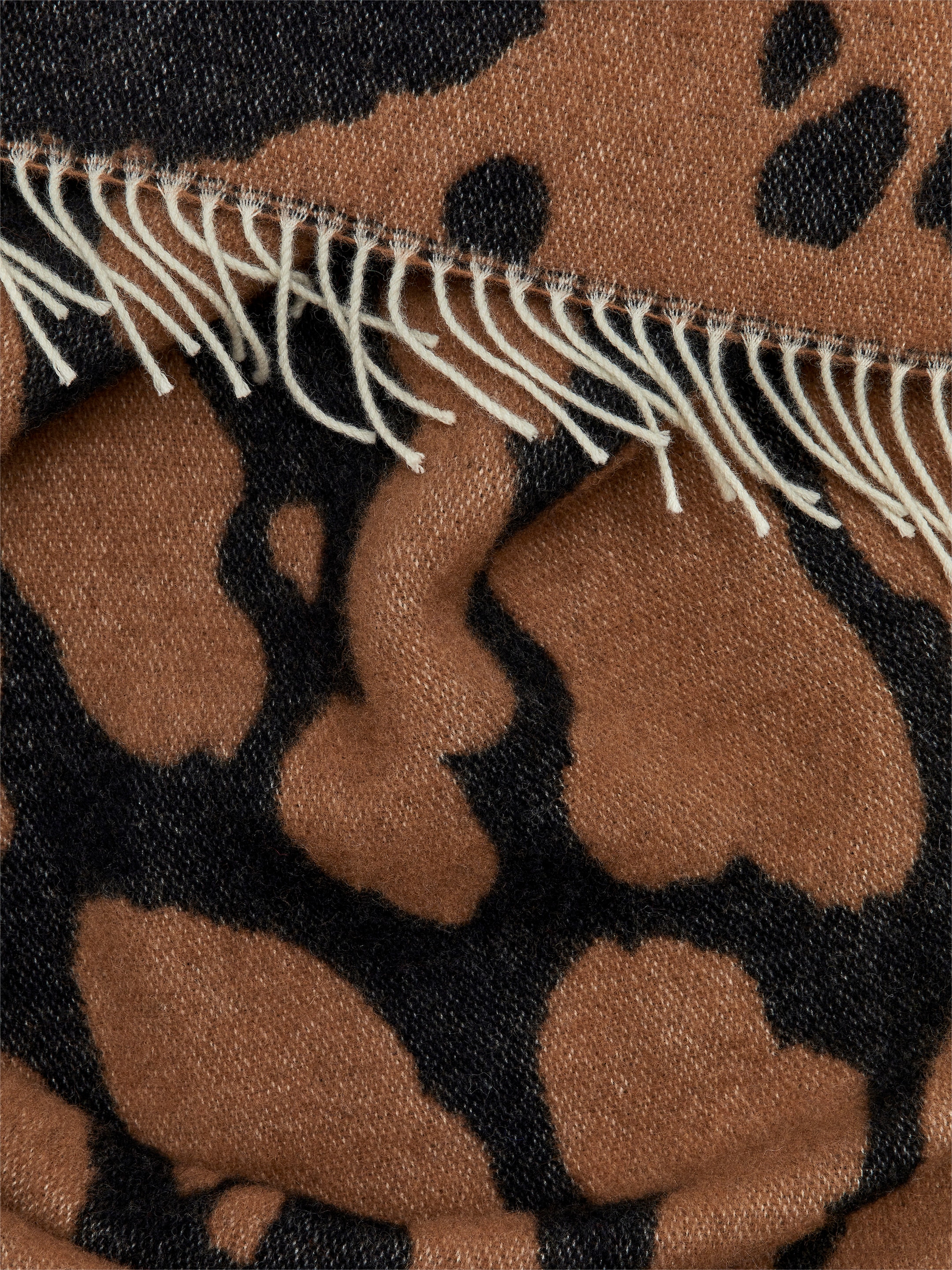 Klippan Wool Blanket - Black/Brown - homeware - StillMedia/DescriptiveDetail - 1
