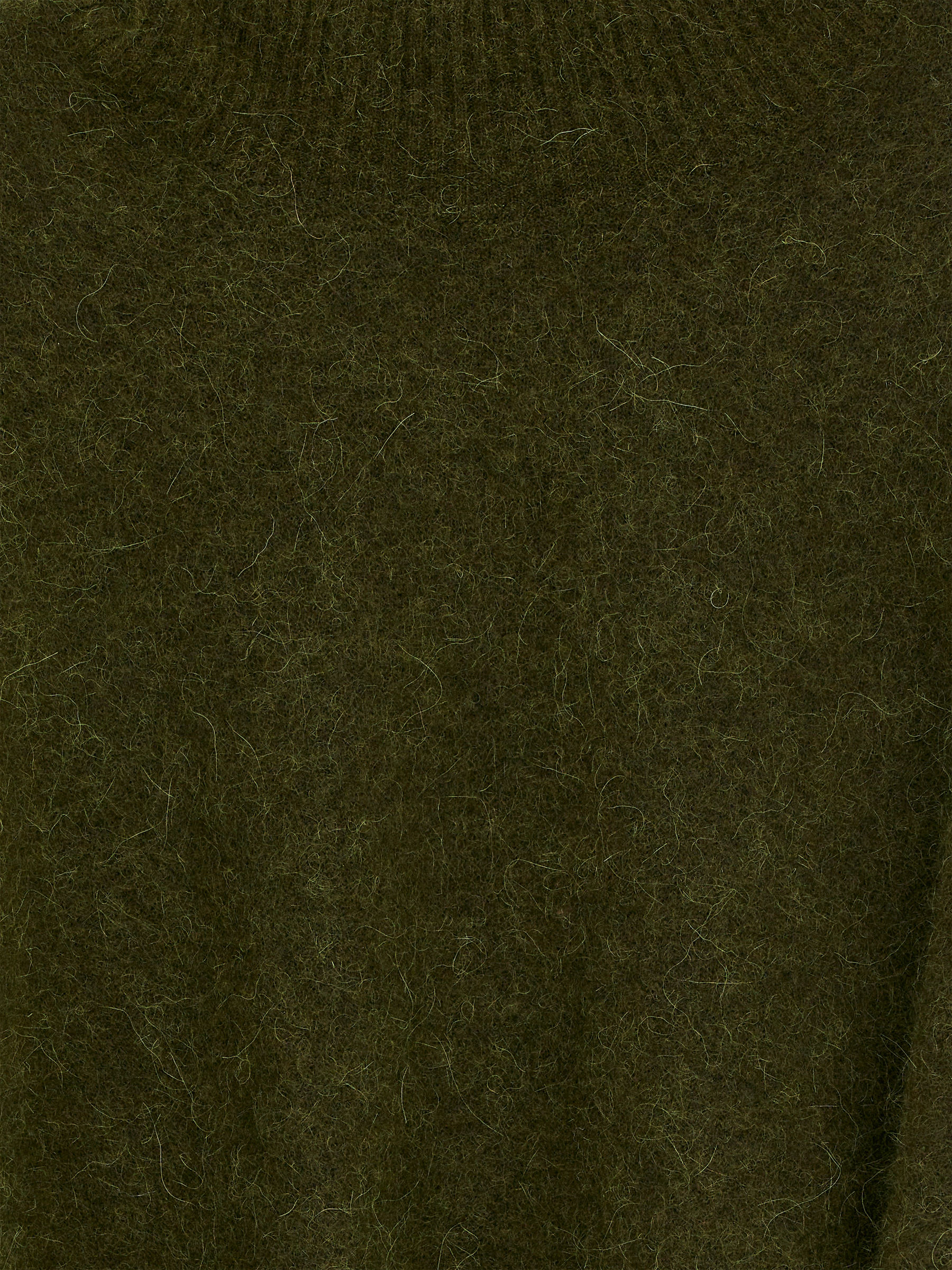 Roll-Neck Jumper - Dark Green - Oversized - Women - StillMedia/DescriptiveDetail - 6