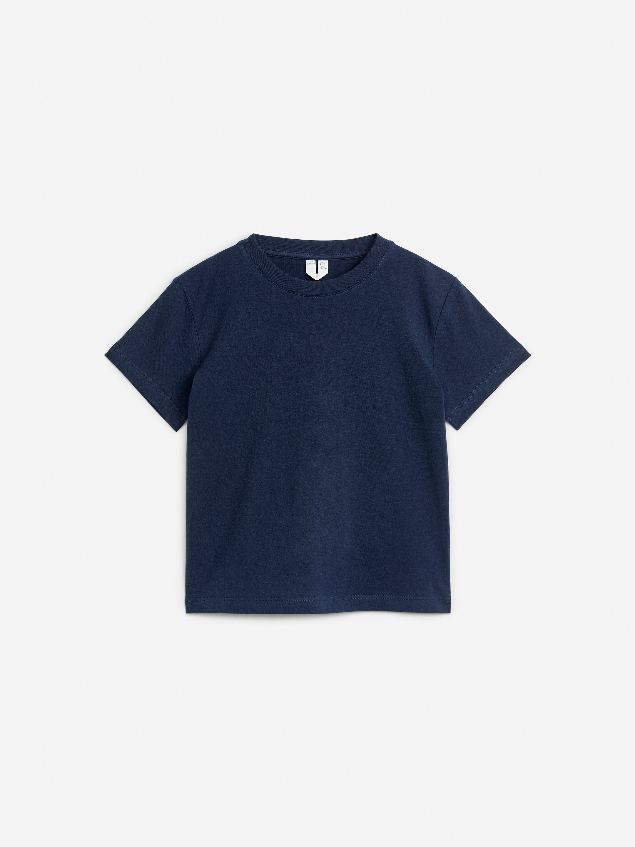 Ingrandisci l'immagine: Crew-Neck T-Shirt Set of 3 - White/Grey/Dark Blue - BAMBINO | H&M CH 4