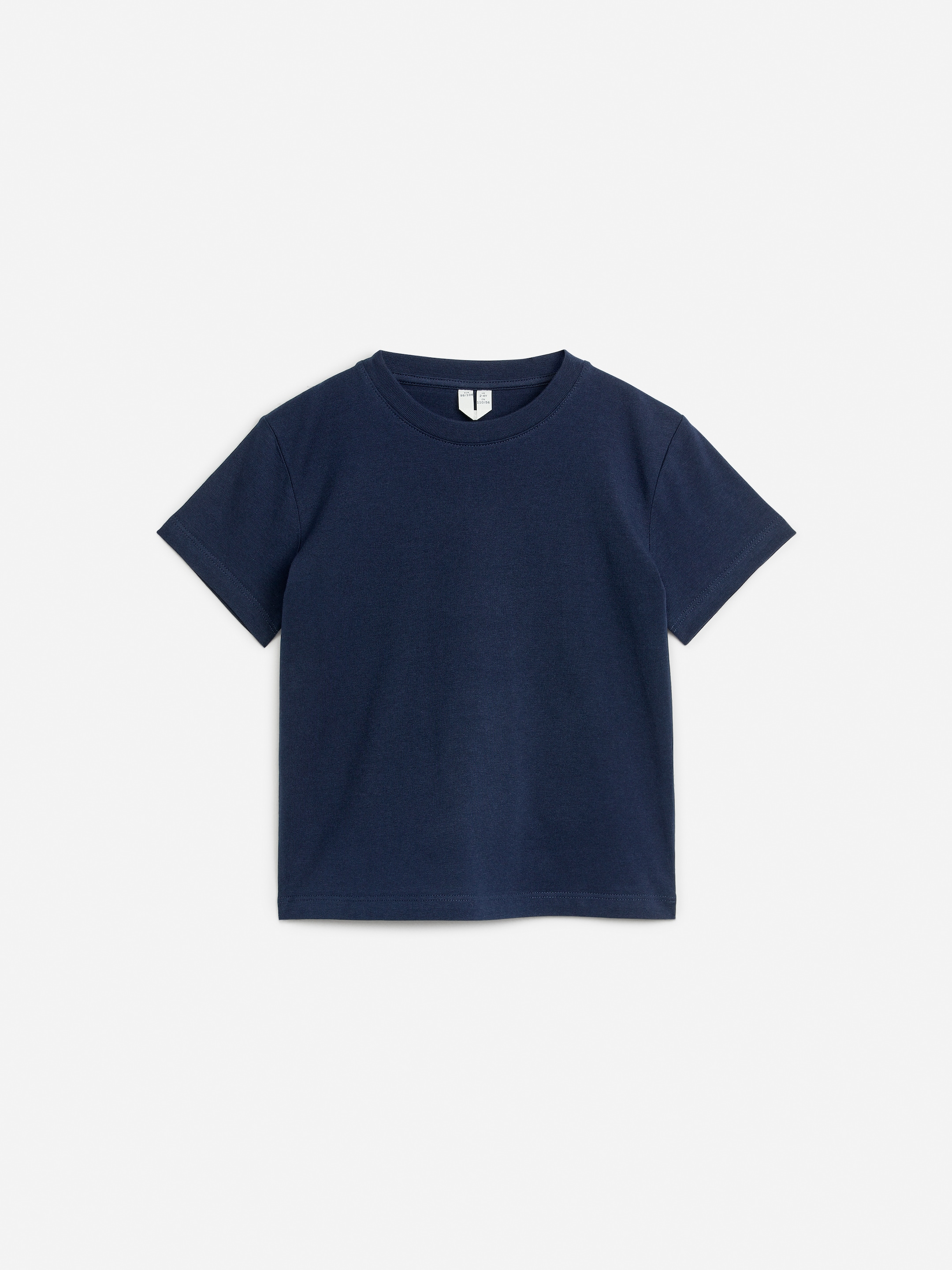 Zobacz większy obraz: Zestaw 3 T-shirtów z okrągłym dekoltem - Biały/Szary/Ciemnoniebieski - Dziecko | H&M PL 4