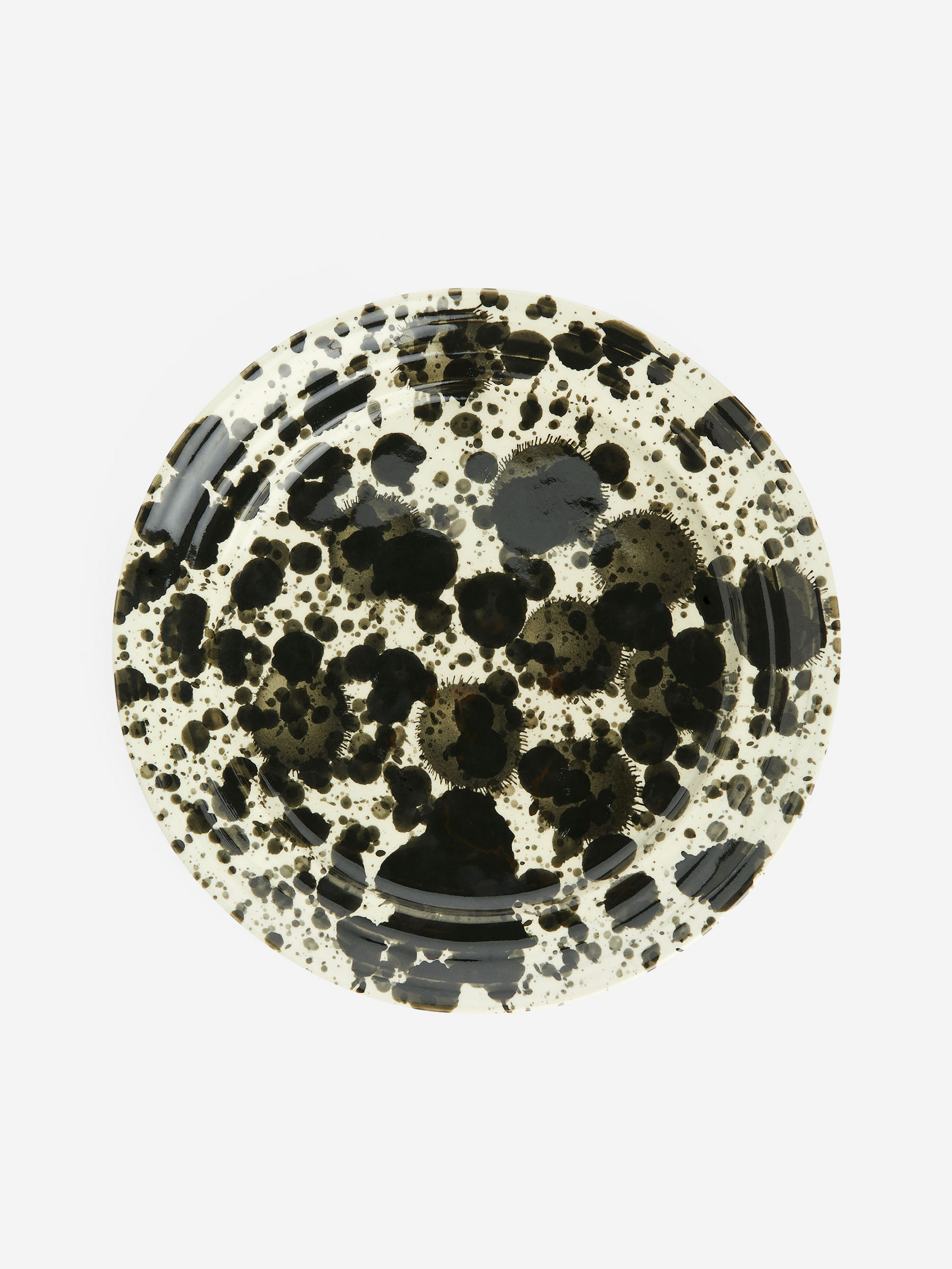 Plate 27 cm - Off White/Black - Homeware - StillMedia/DescriptiveStillLife - 2