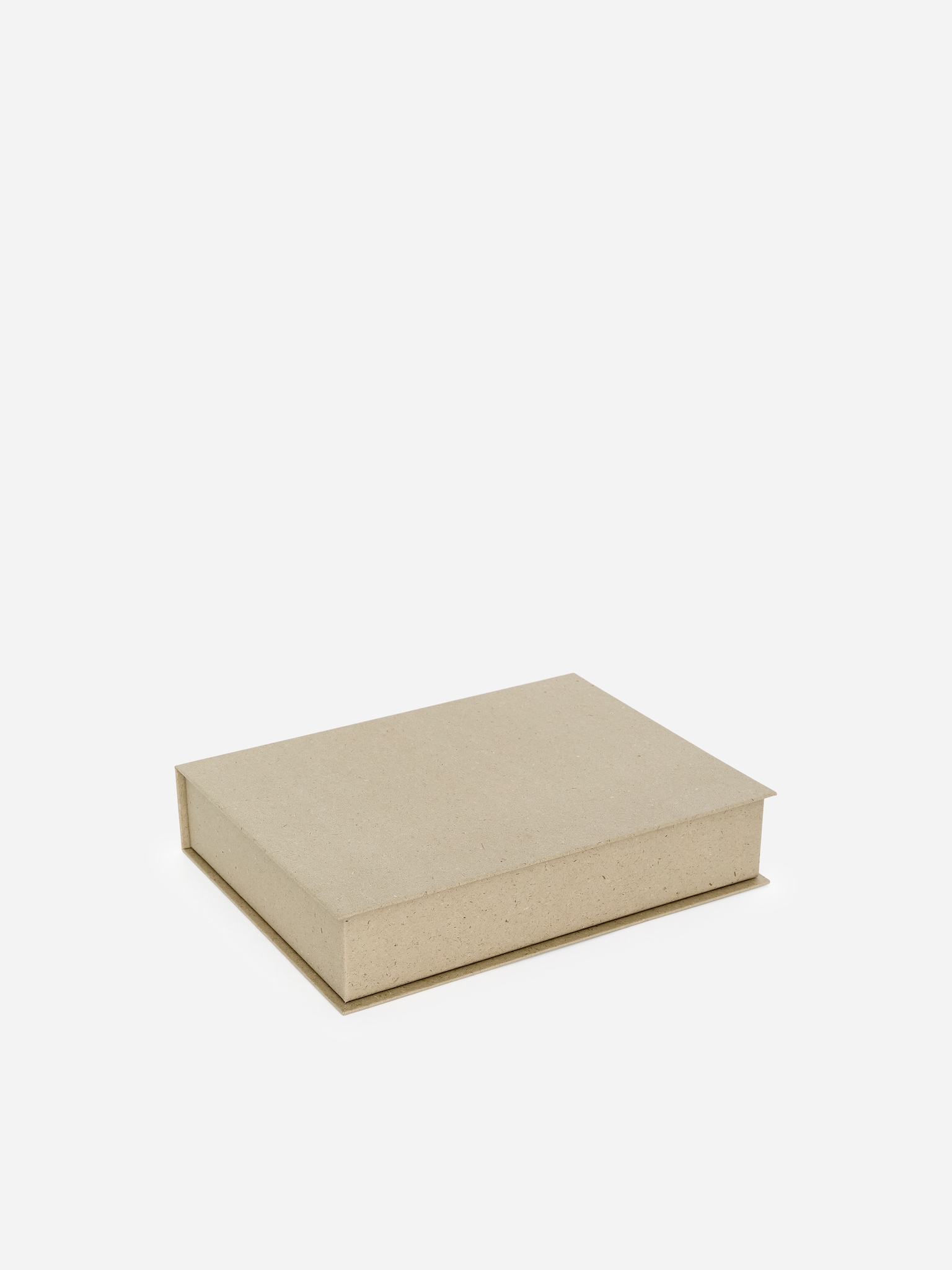 Förvaringslåda i papper, medium - Beige