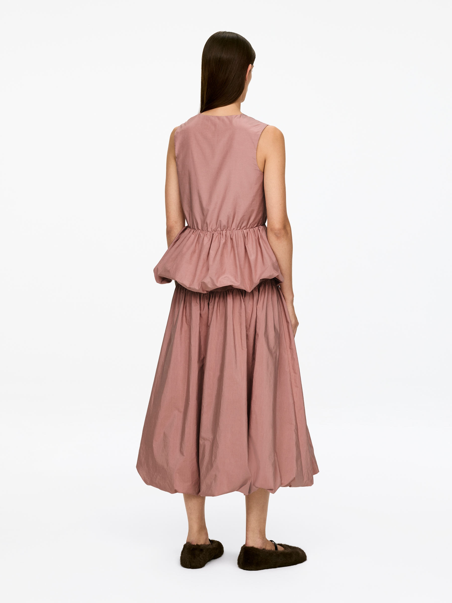 Peplum Taffeta Top - Pink - Regular fit - Women - StillMedia/Lookbook - 6