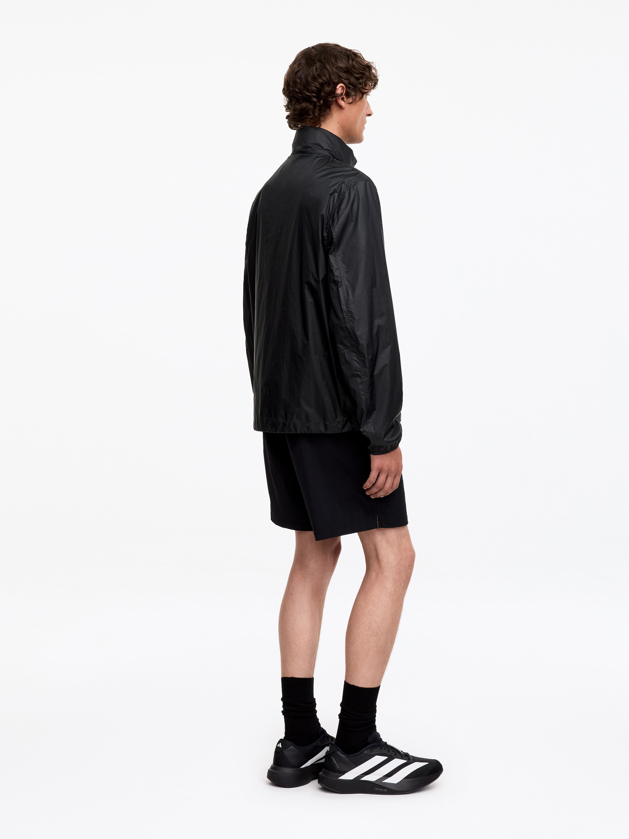 ARKET ACTIVE Windbreaker - Dark Grey - Regular fit - Men - StillMedia/Lookbook - 7