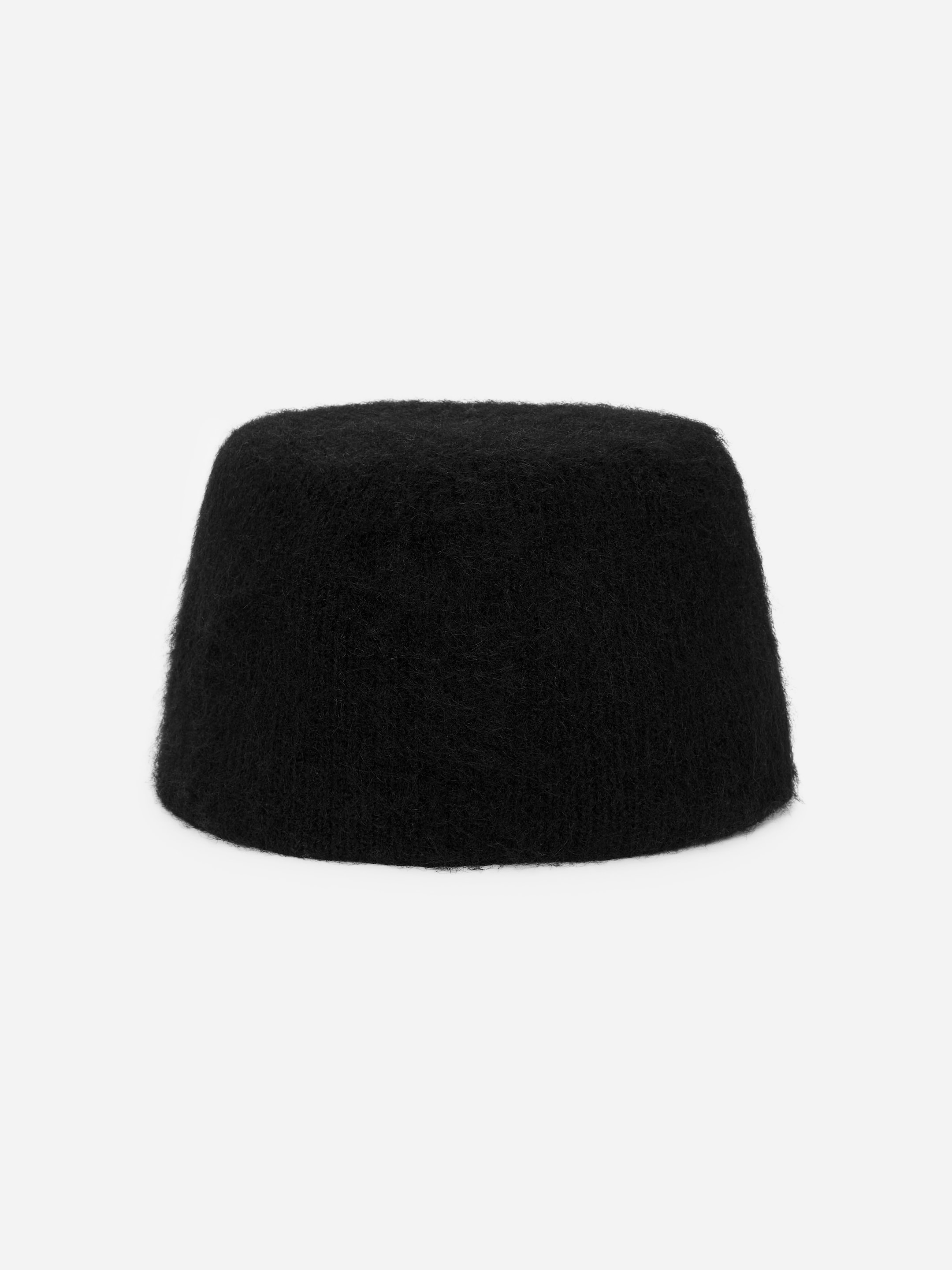 Sombrero en mezcla de lana y alpaca-#000000-17420